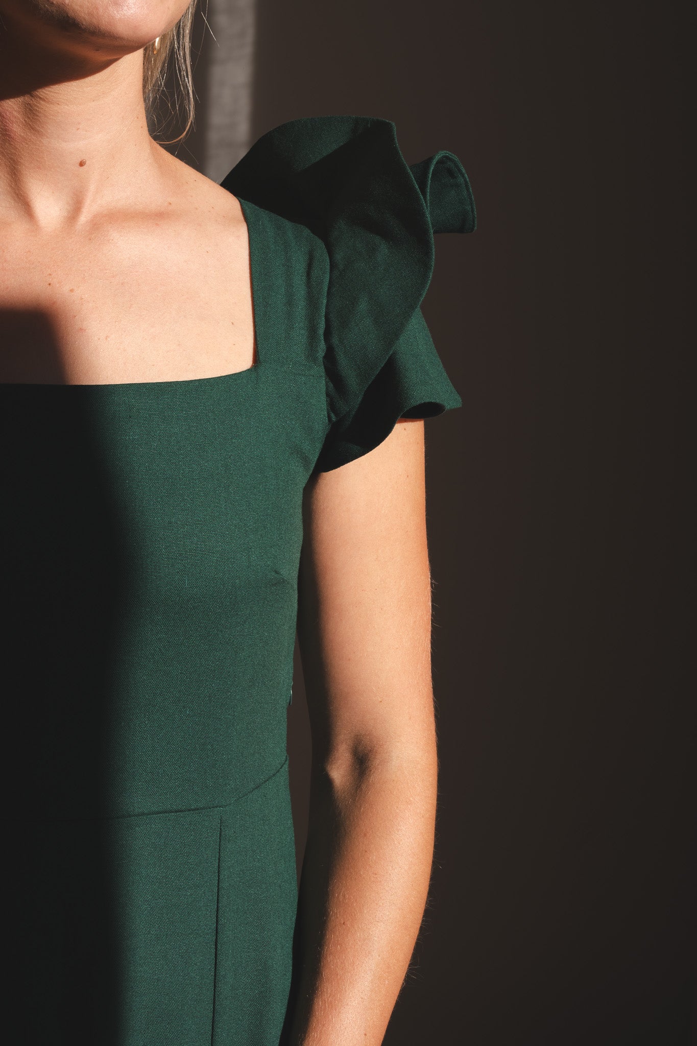 Inspiration Dress - Forest Green