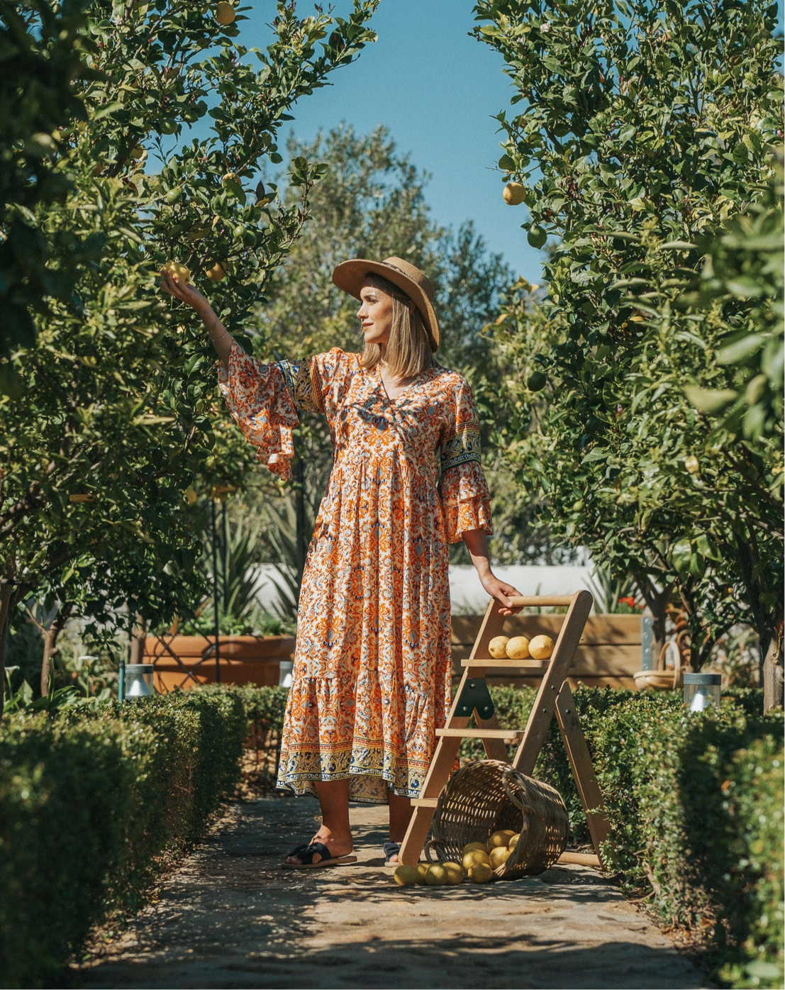 Life Dress - Orange