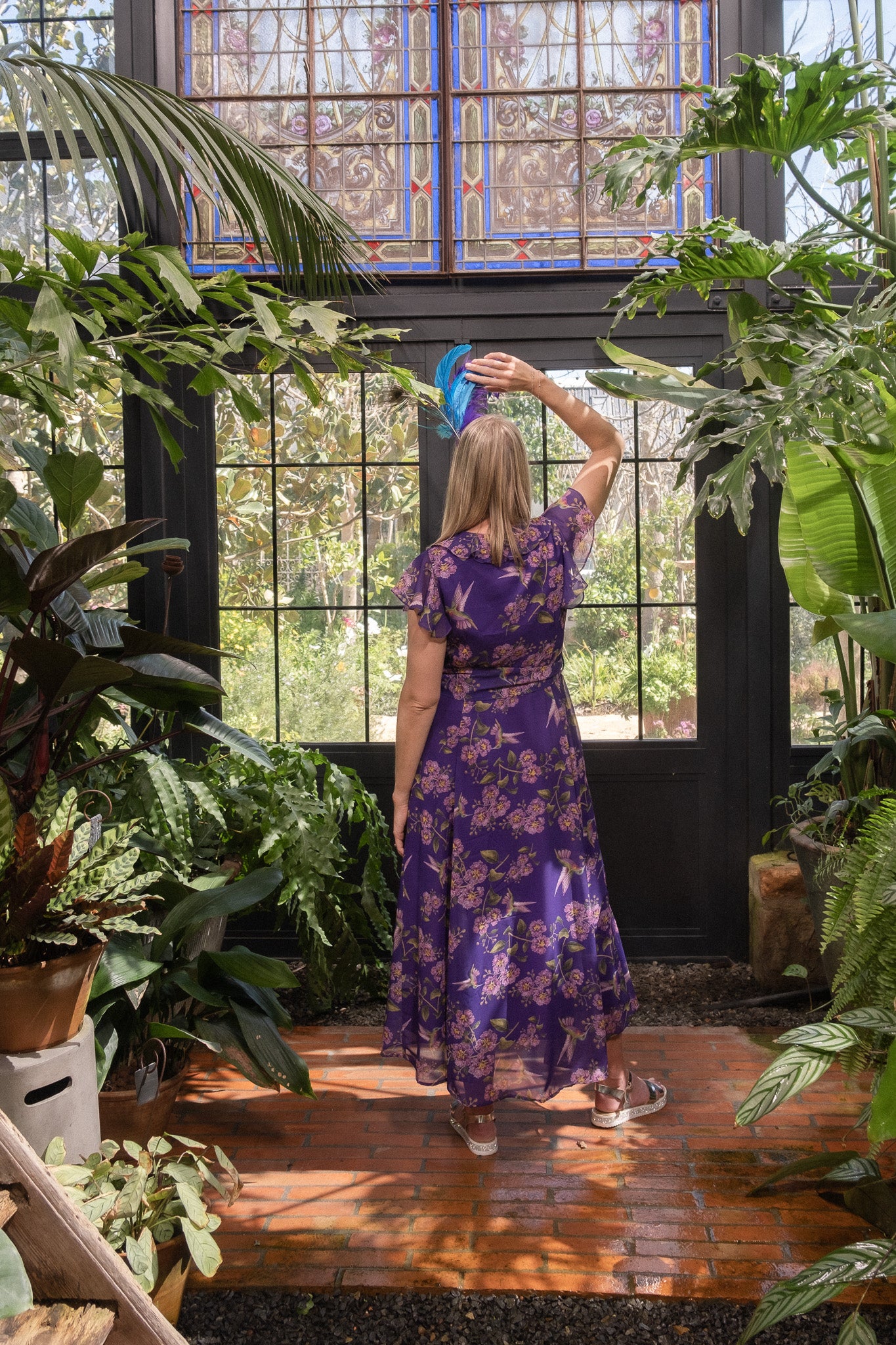 Thankfulness Dress - Purple