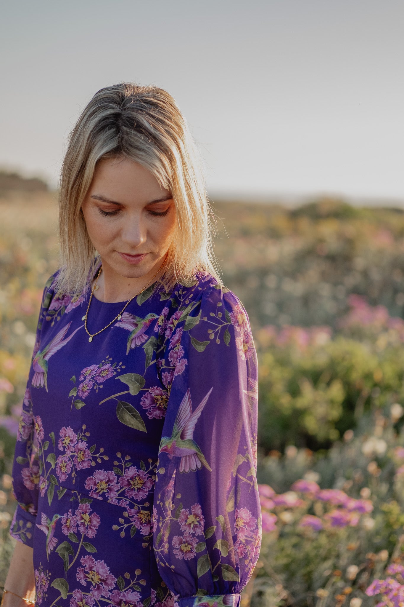 To-be-Free Hummingbird dress - Kelly Higgs Collab