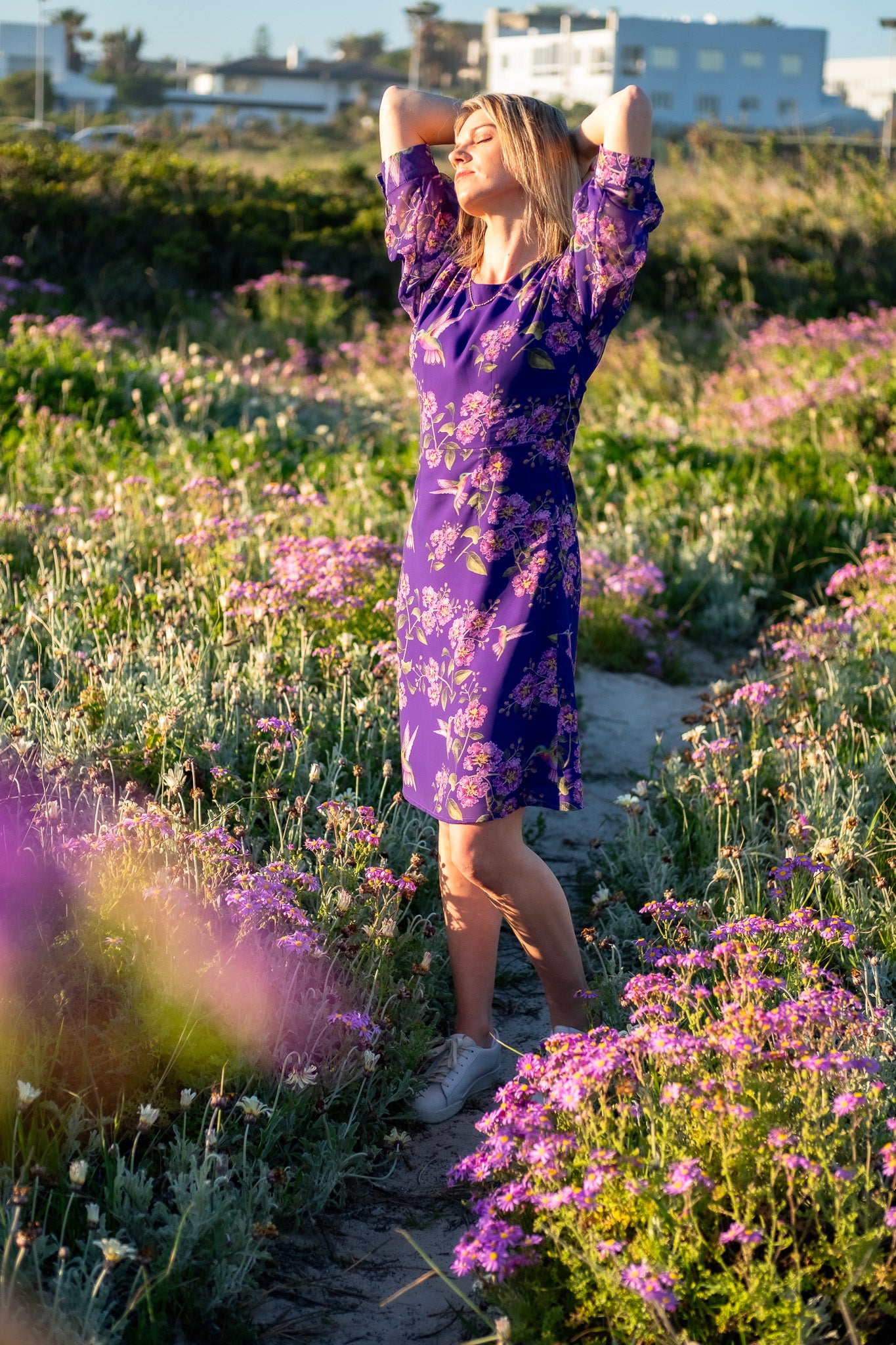 To-be-Free Hummingbird dress - Kelly Higgs Collab
