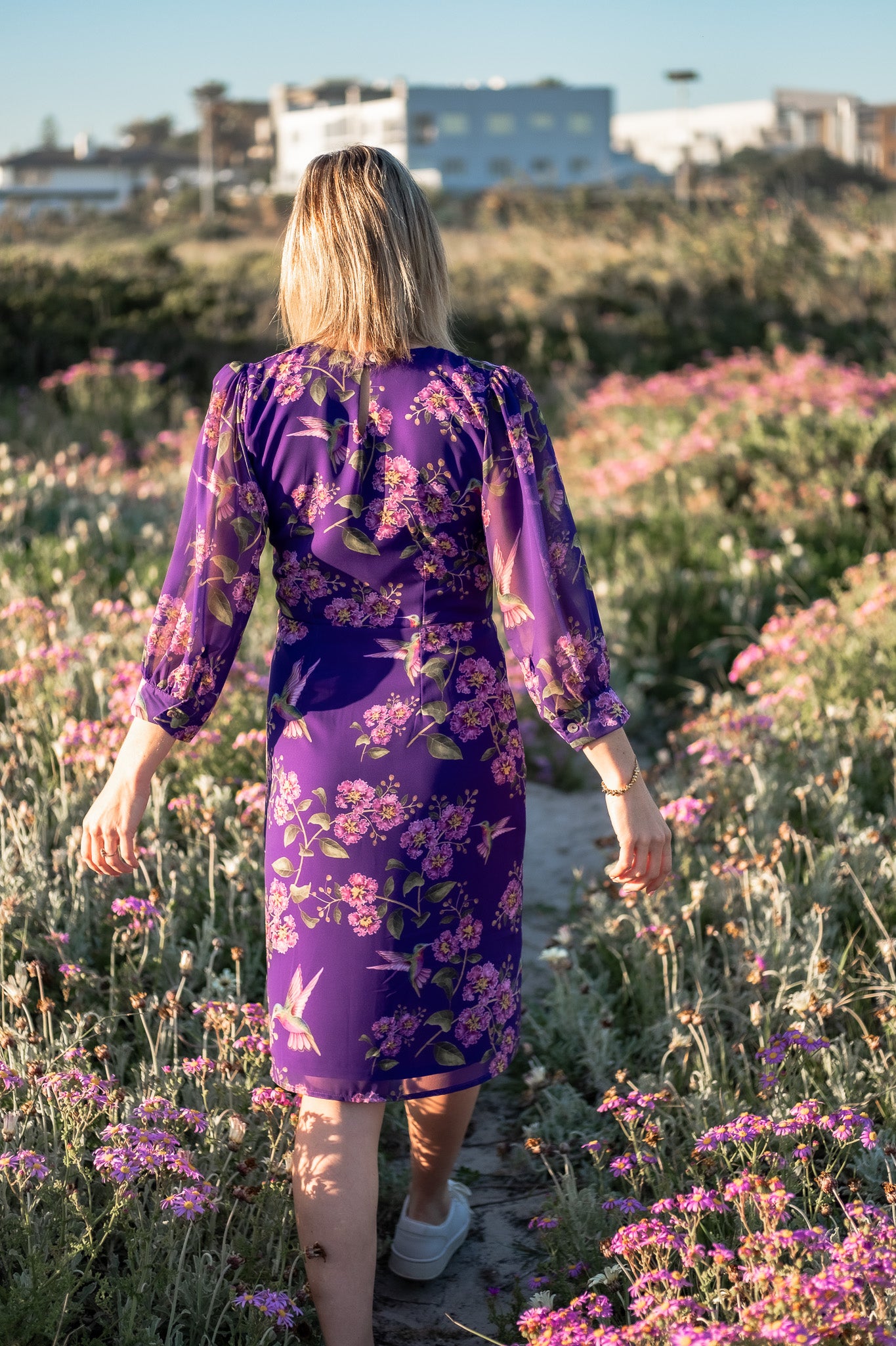 To-be-Free Hummingbird dress - Kelly Higgs Collab