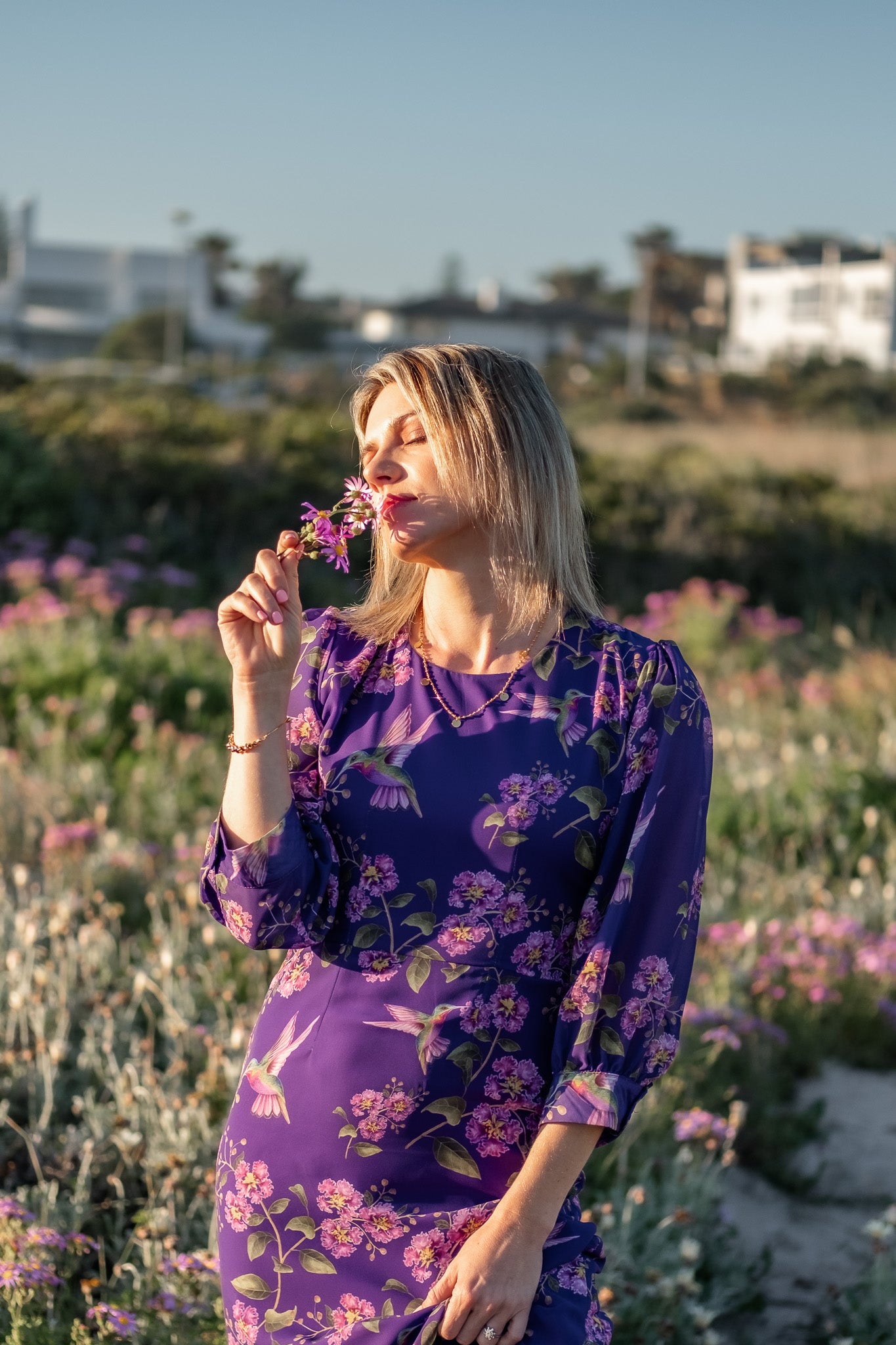 To-be-Free Hummingbird dress - Kelly Higgs Collab