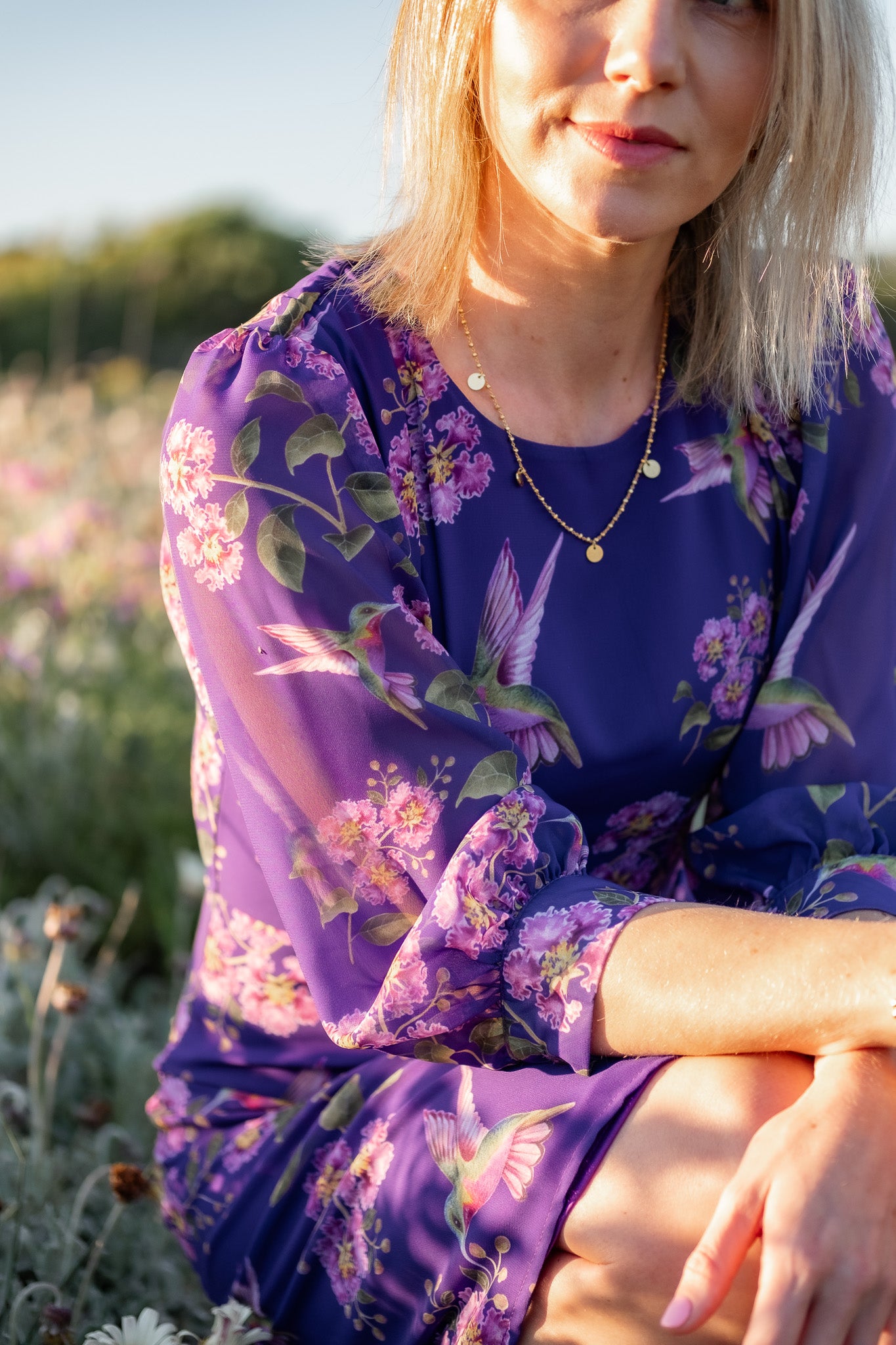 To-be-Free Hummingbird dress - Kelly Higgs Collab