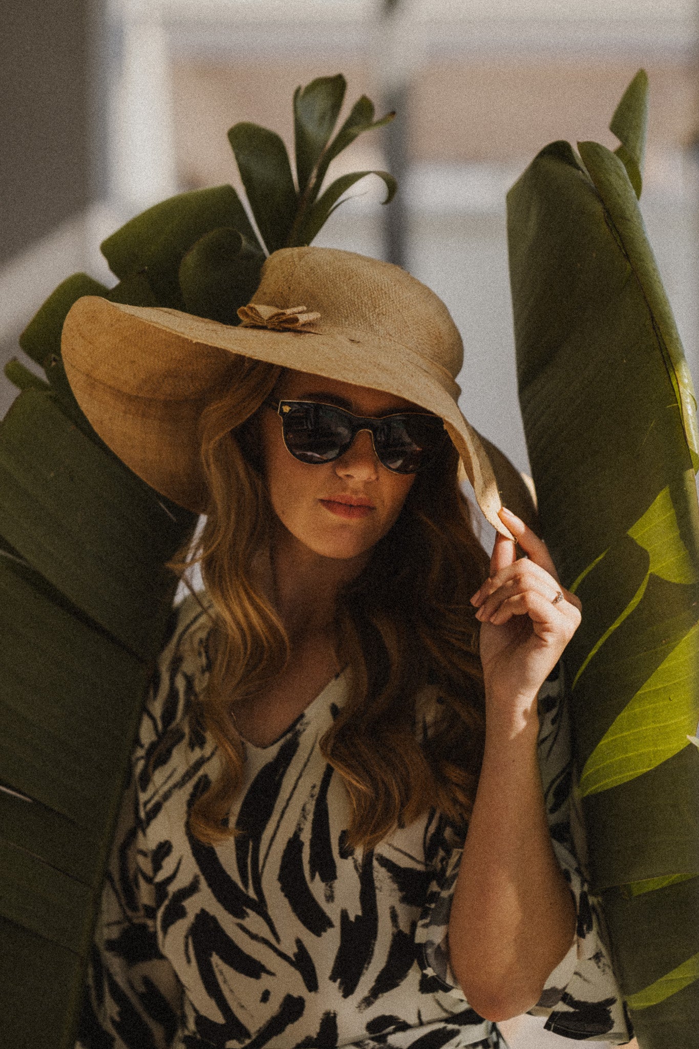 Traveling Kimono Dress - Black & White
