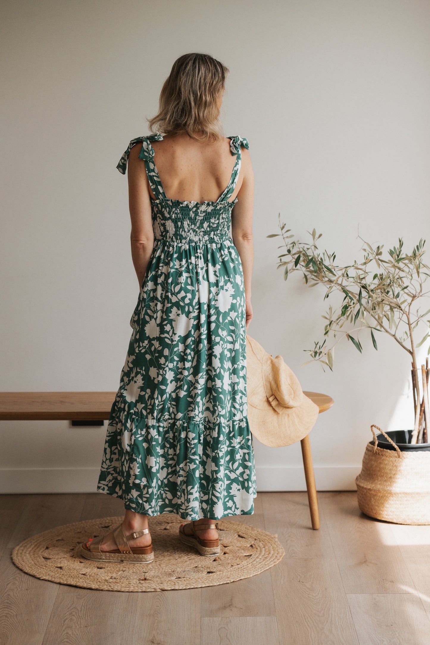 Flow Maxi Dress - Green