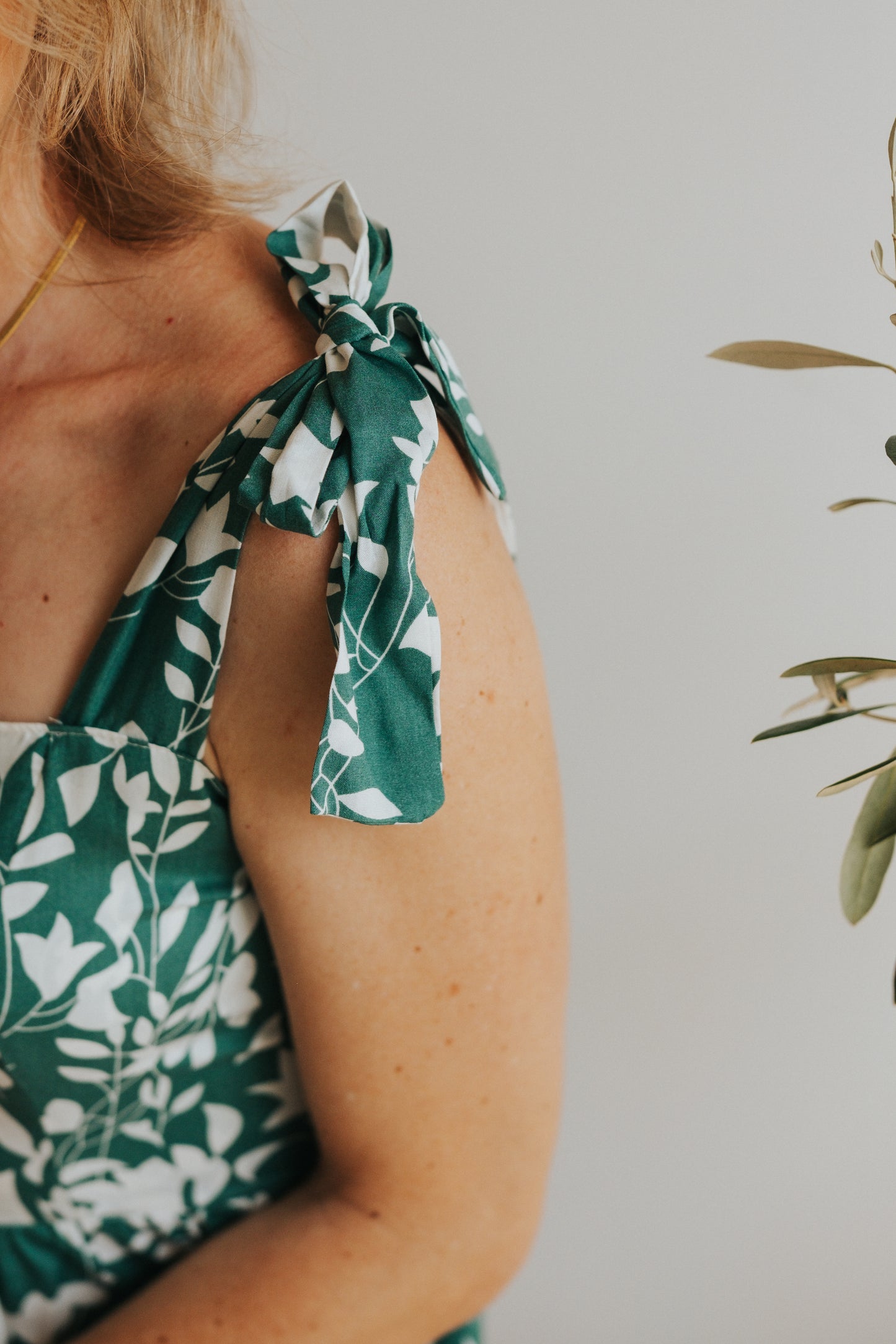Flow Maxi Dress - Green