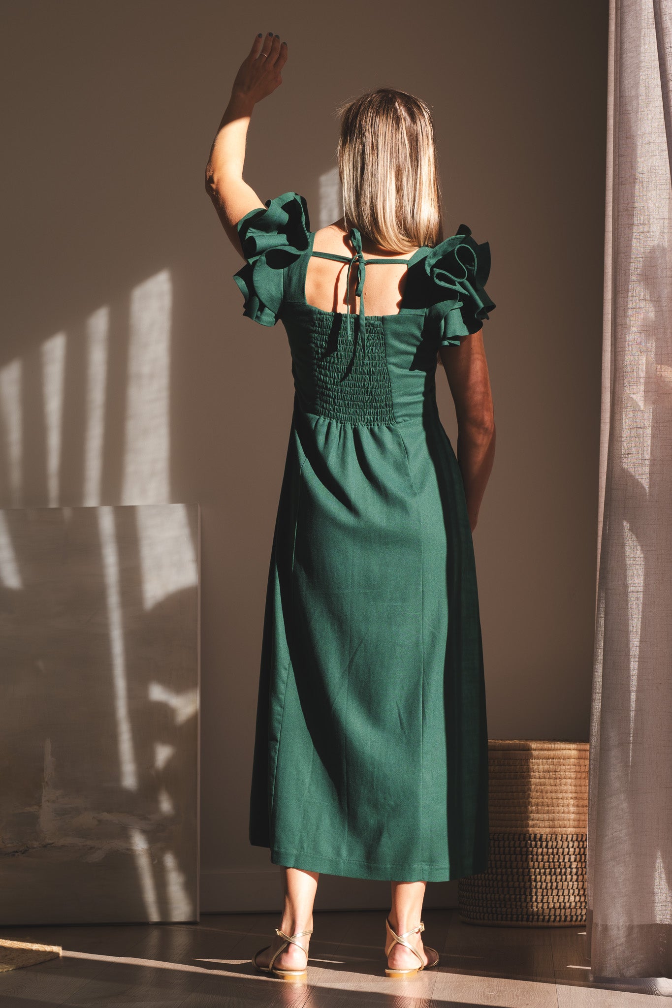 Inspiration Dress - Forest Green
