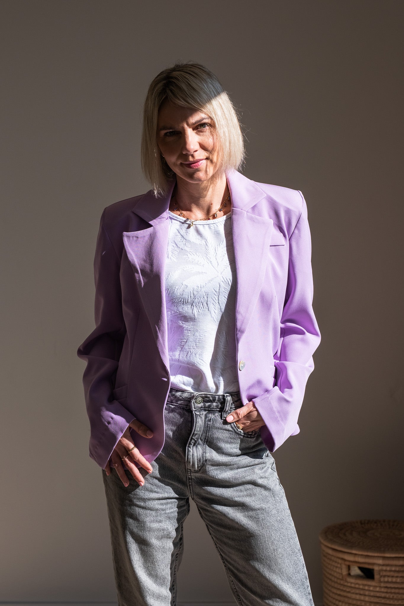 Lavender Blazer
