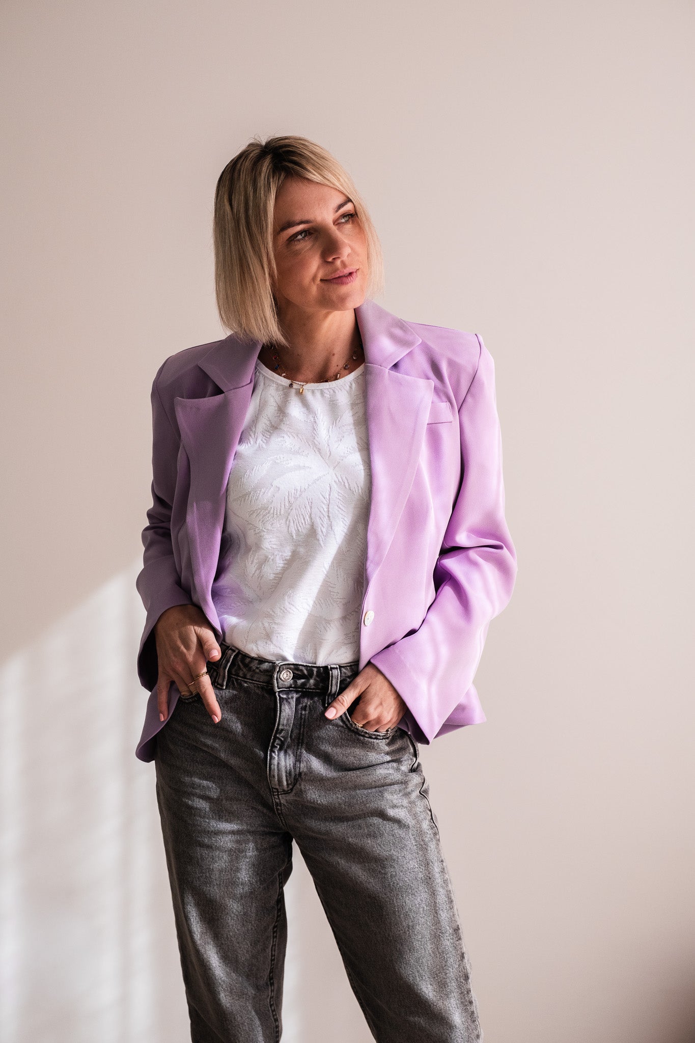 Lavender Blazer