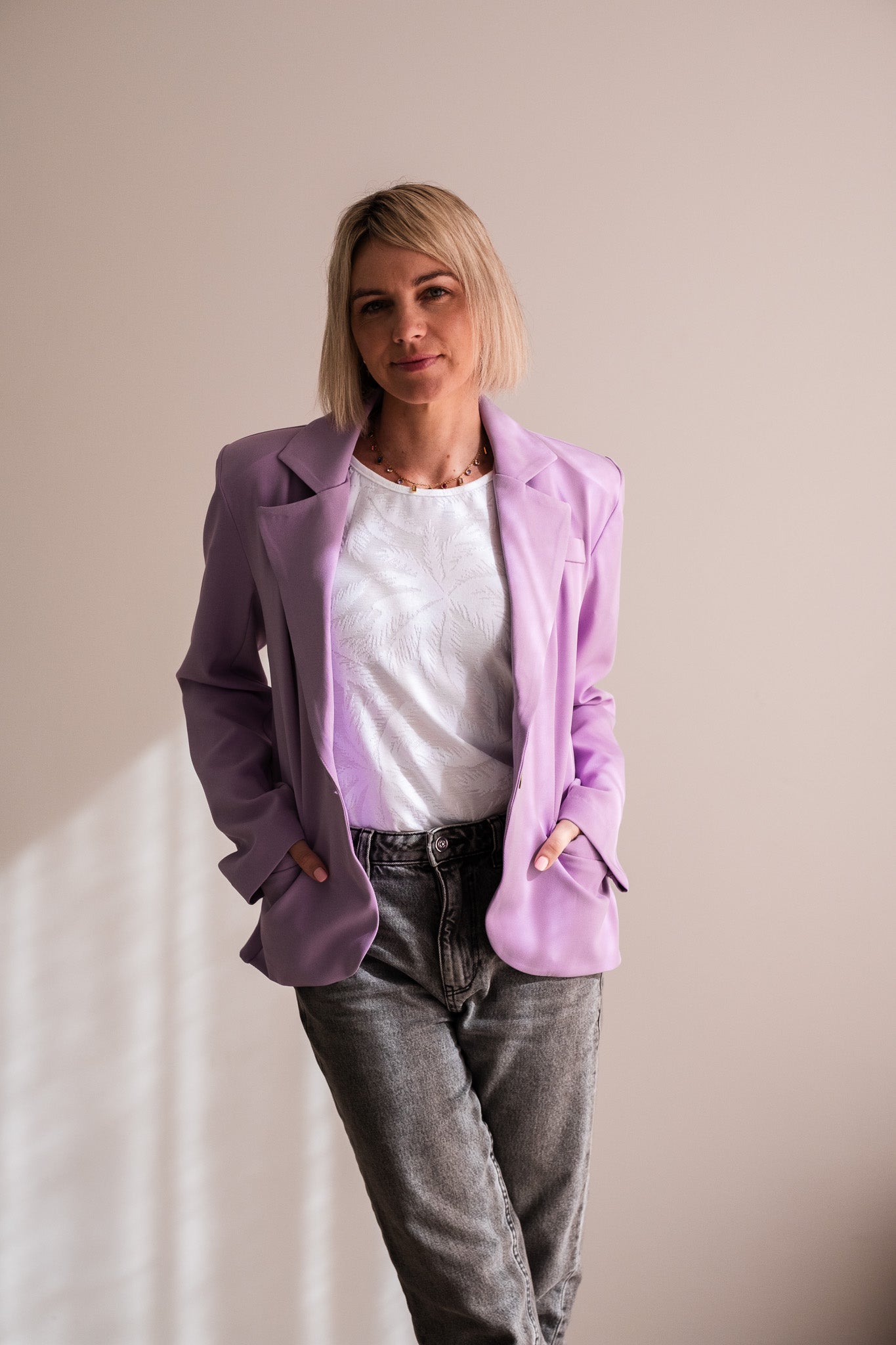 Lavender Blazer