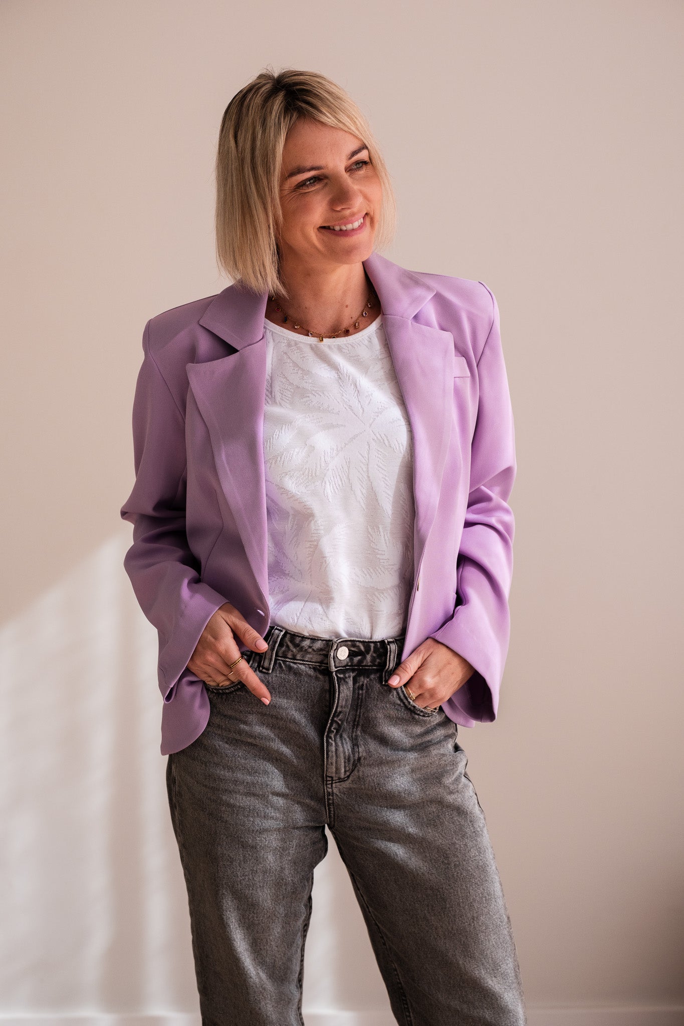Lavender Blazer