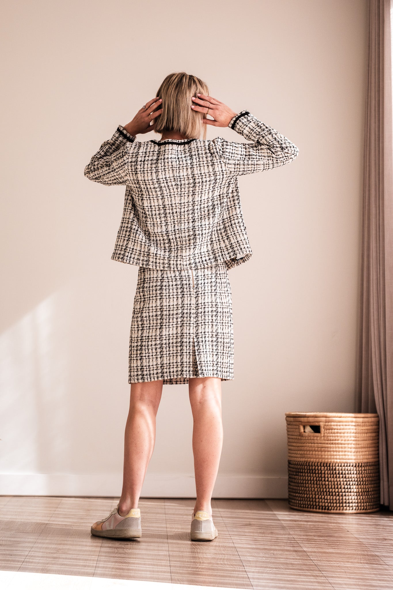 Bespoke Bouclé Grace Skirt - Pre-order