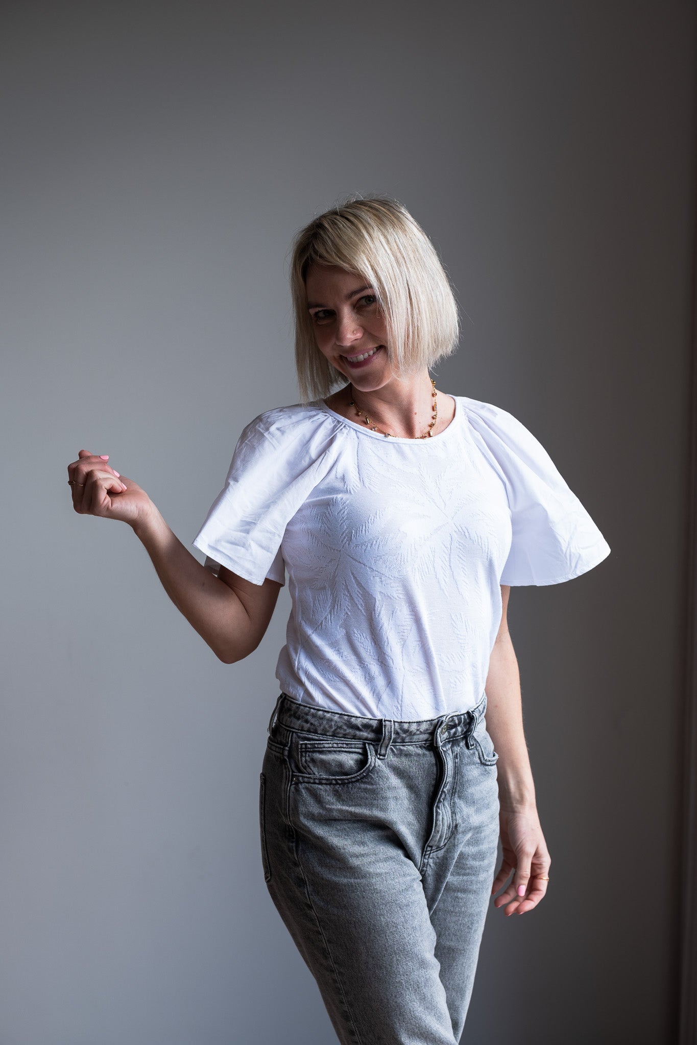 Peace Tee - White