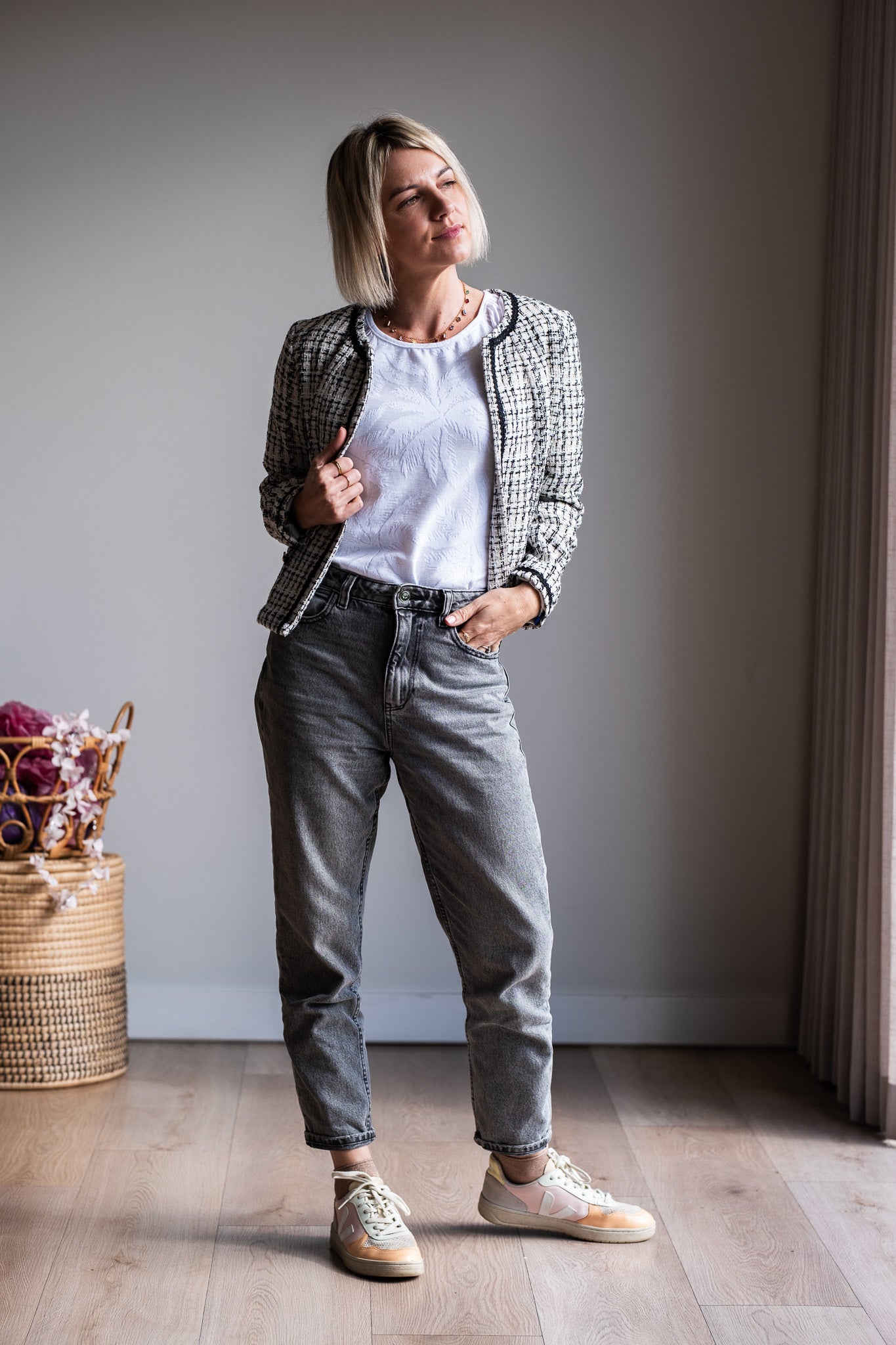 Bespoke Bouclé Grace Jacket - Pre-order