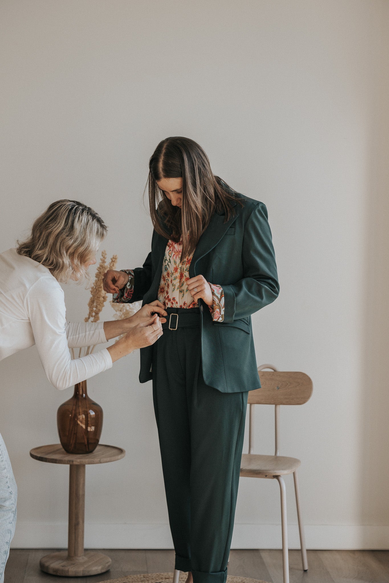 Salomé Suit Pant - Green