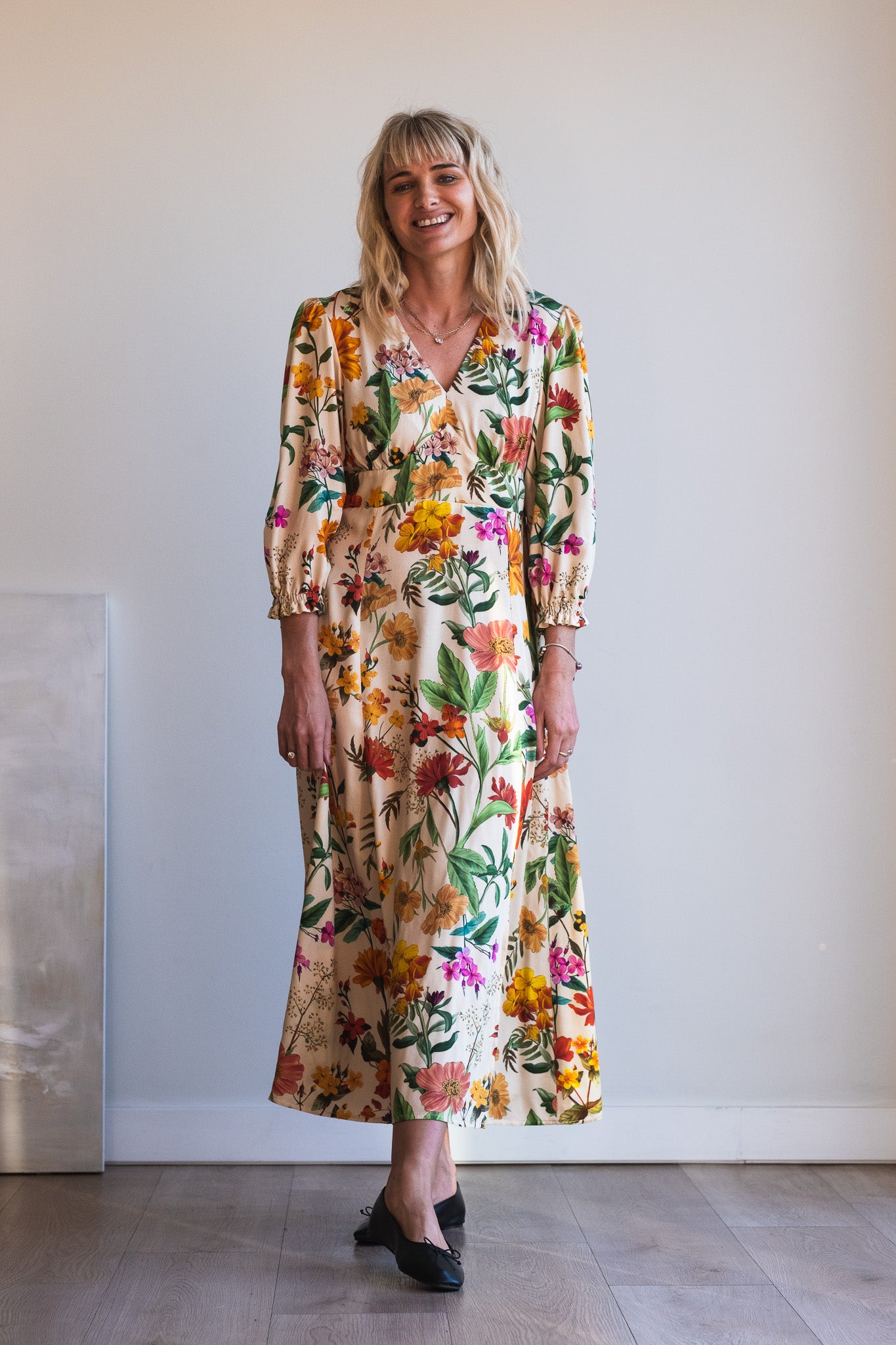 Sophia Dress - Botanical Florals