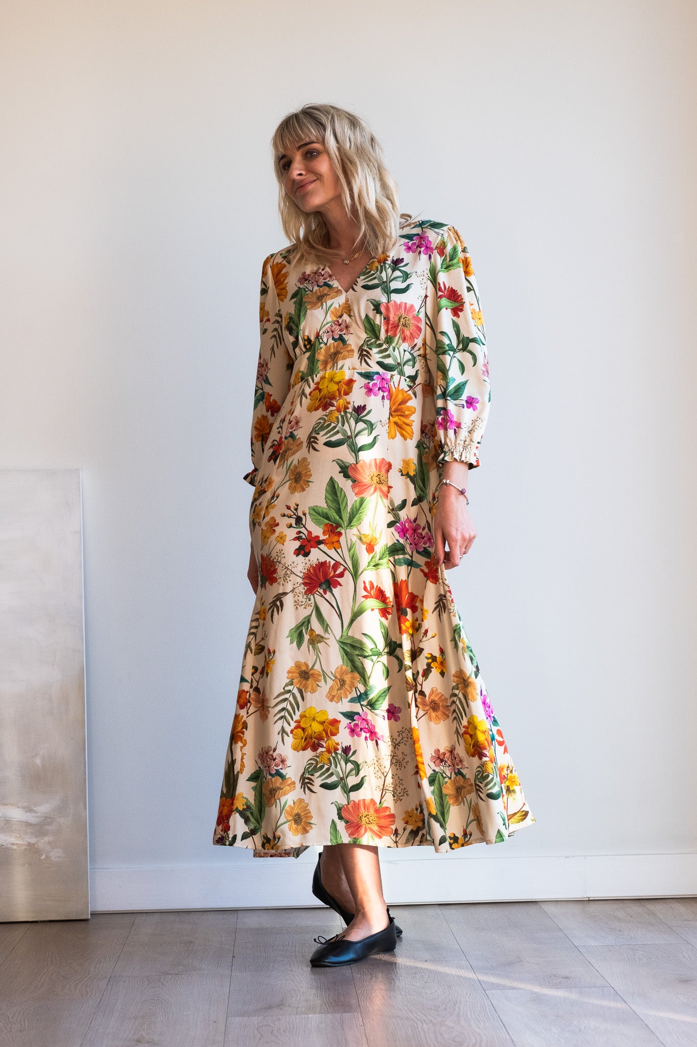 Sophia Dress - Botanical Florals
