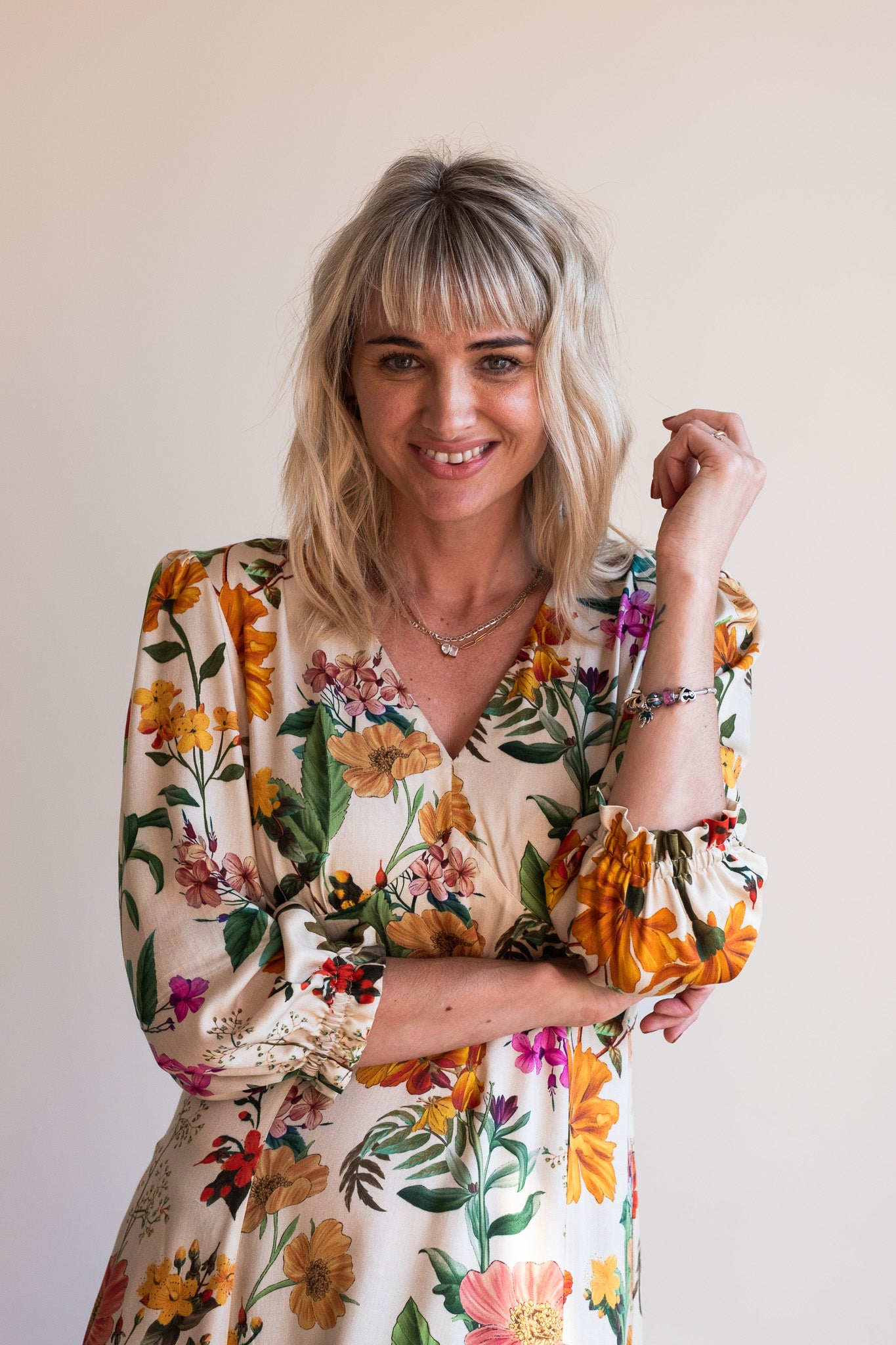 Sophia Dress - Botanical Florals