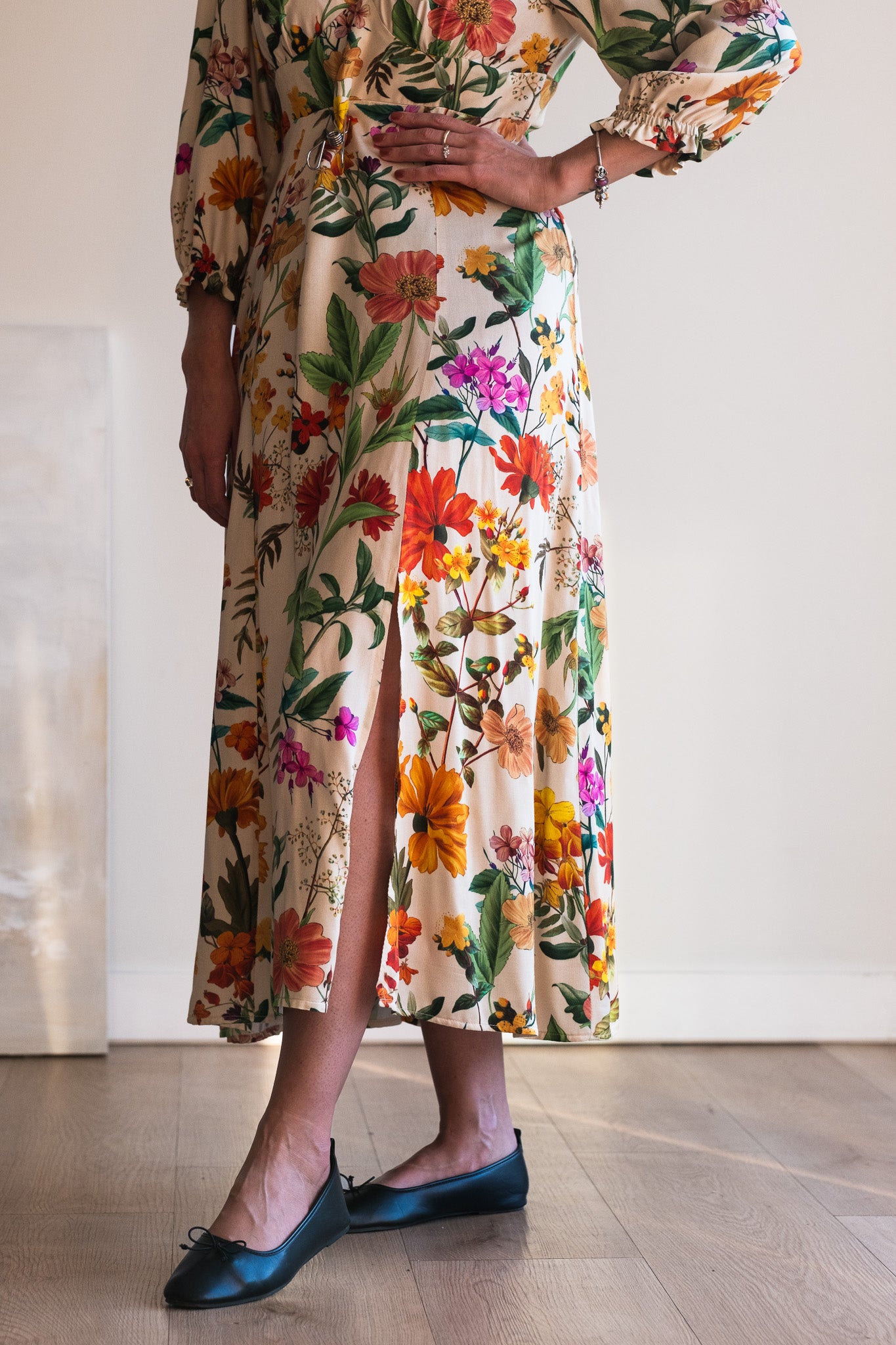 Sophia Dress - Botanical Florals