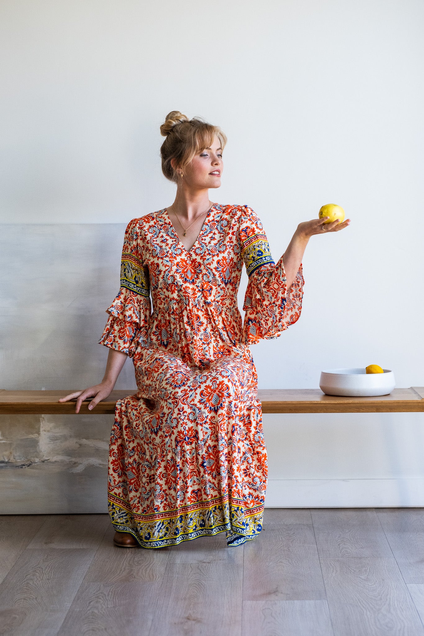 Life Dress - Orange