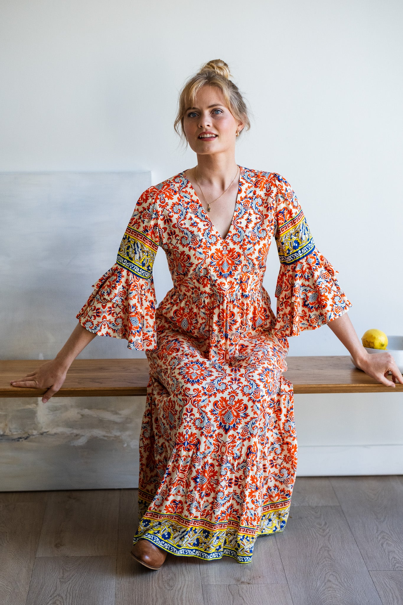 Life Dress - Orange