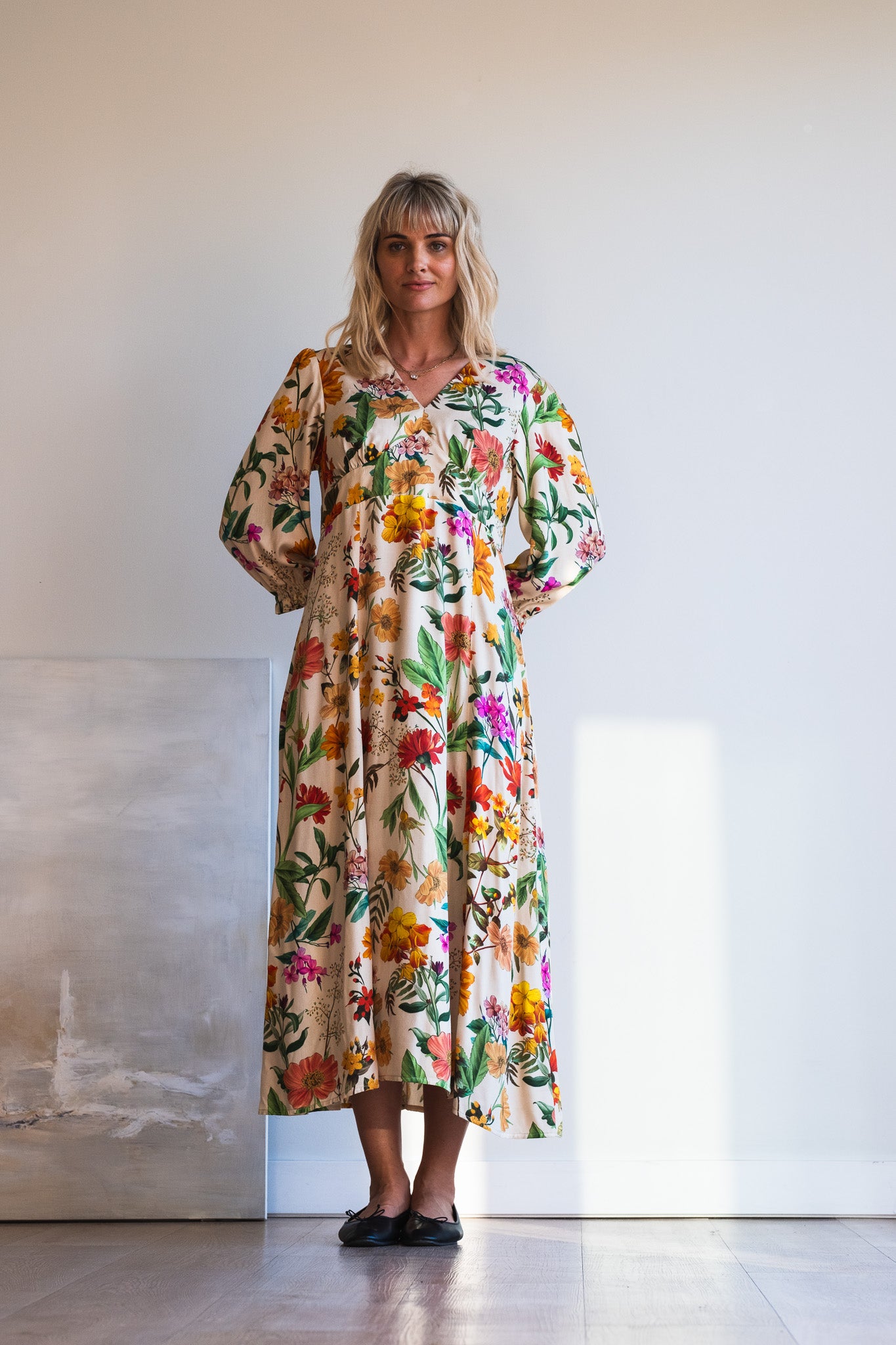 Sophia Dress - Botanical Florals