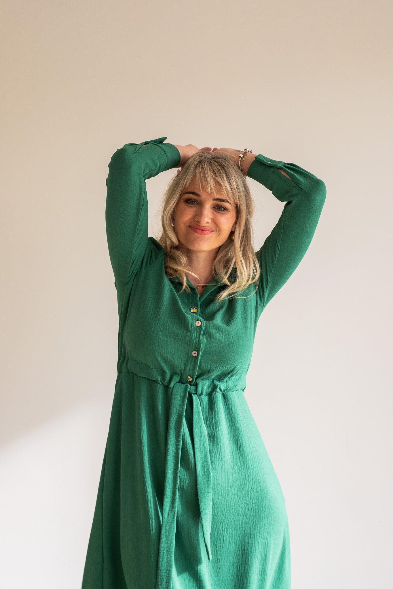 Simplicity Dress - Emerald Green