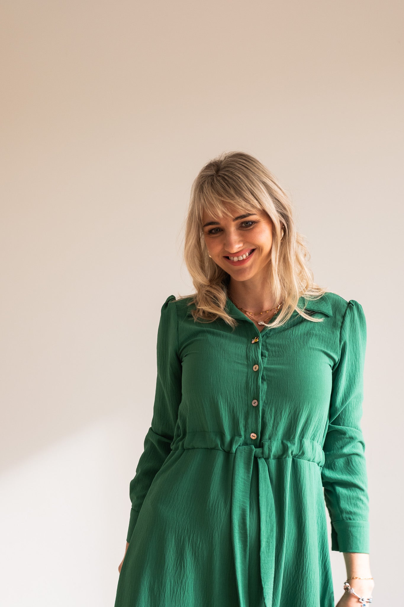 Simplicity Dress - Emerald Green