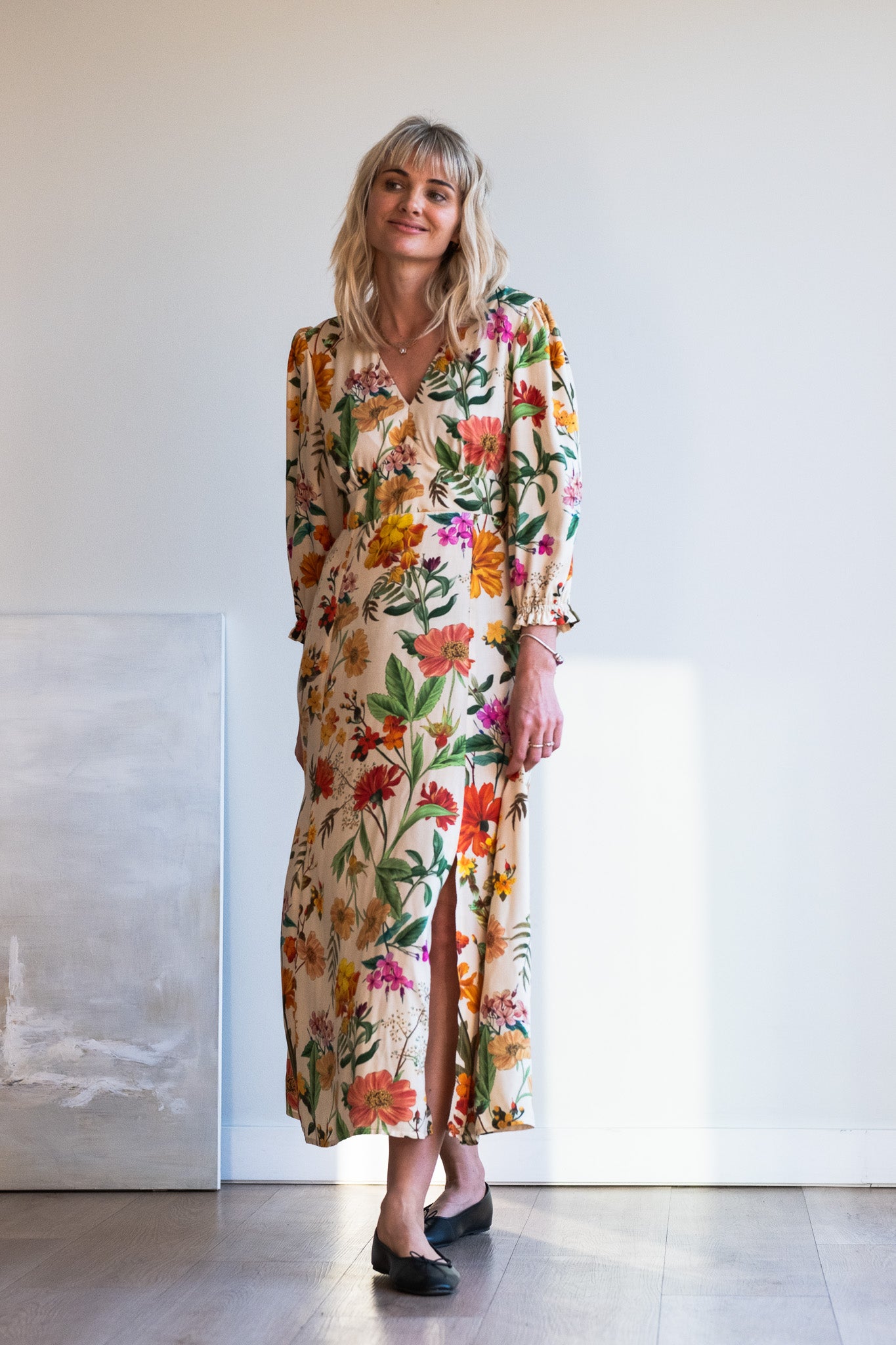 Sophia Dress - Botanical Florals