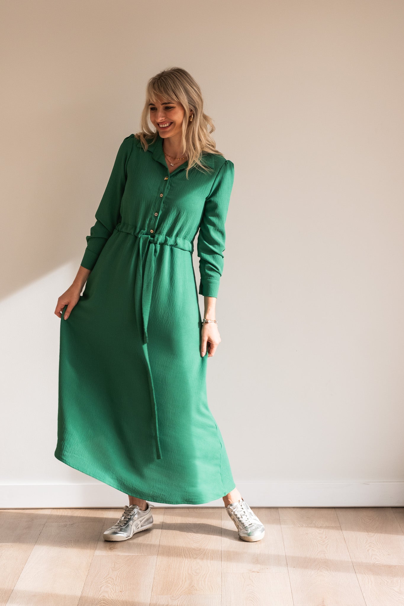 Simplicity Dress - Emerald Green