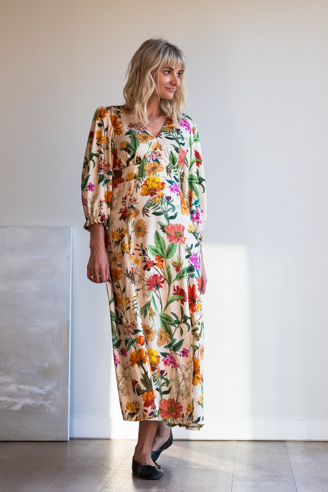 Sophia Dress - Botanical Florals