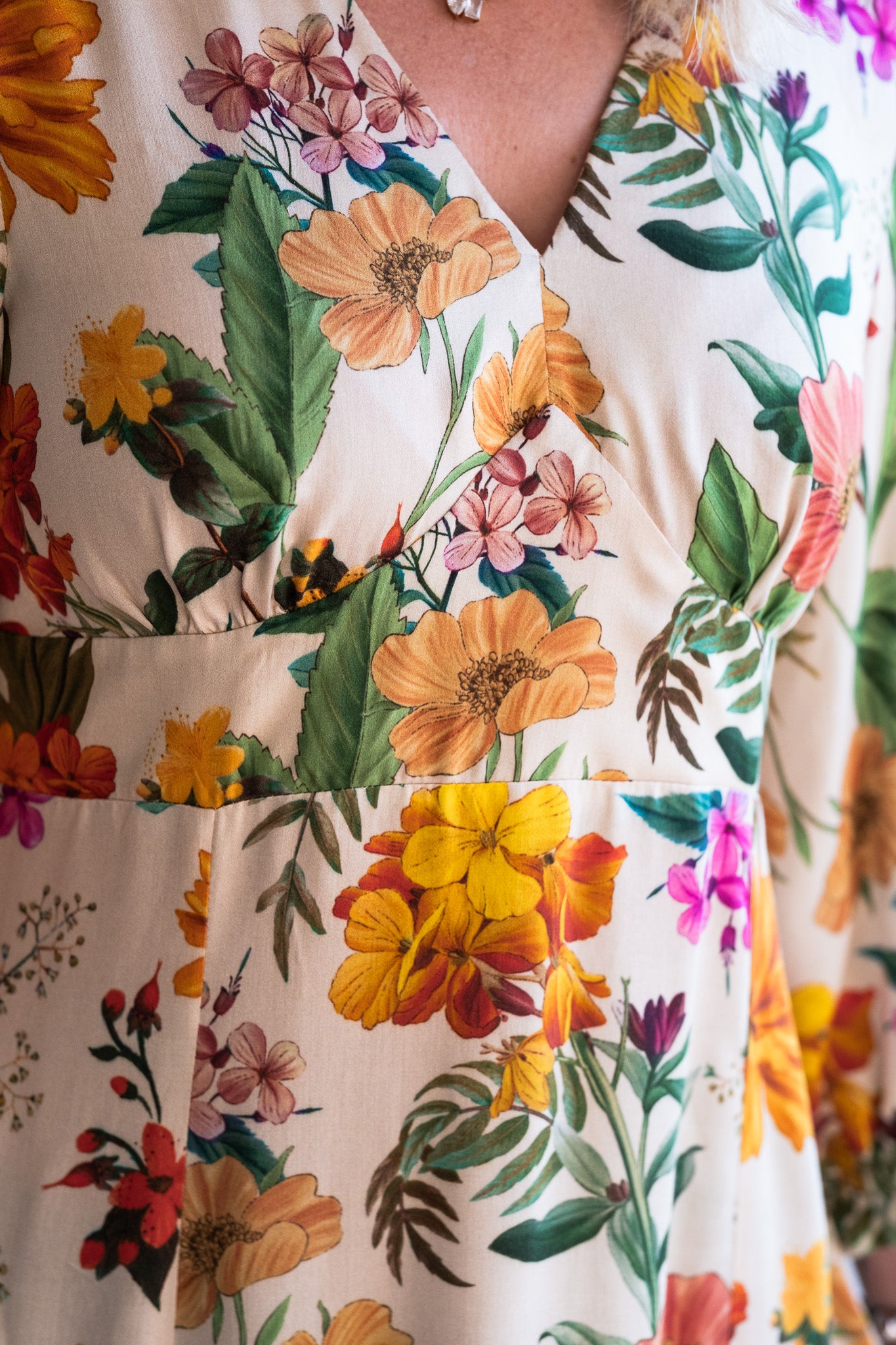 Sophia Dress - Botanical Florals