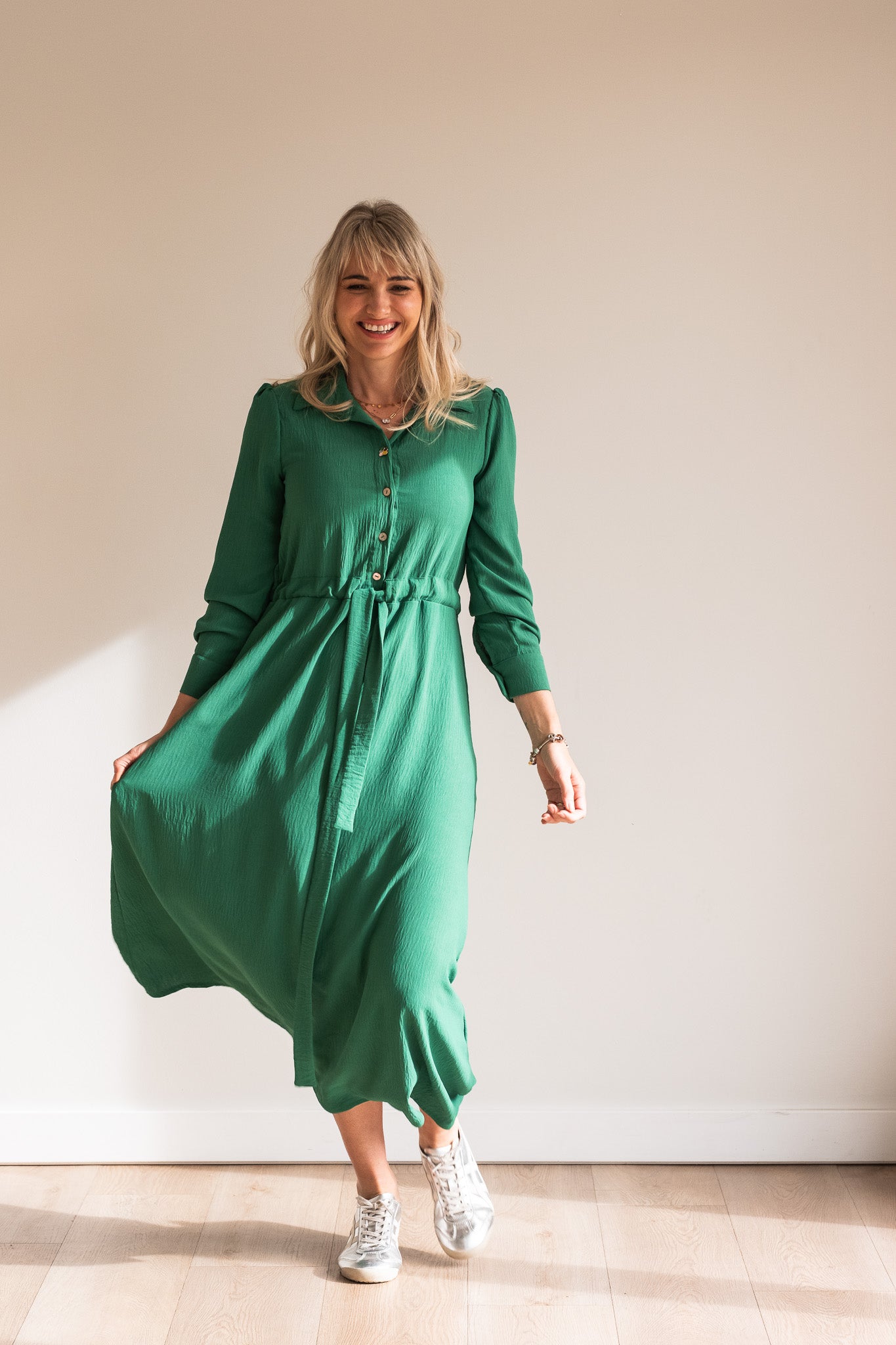 Simplicity Dress - Emerald Green