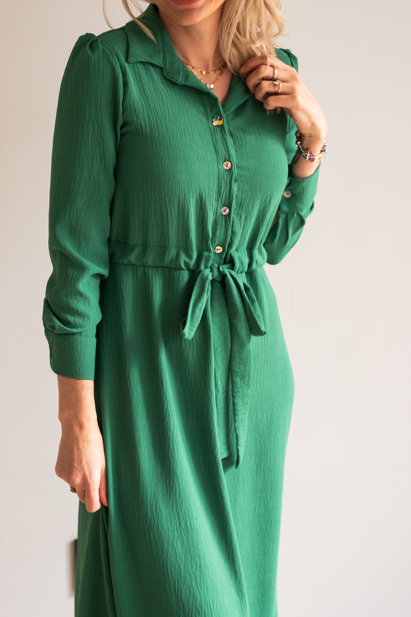Simplicity Dress - Emerald Green