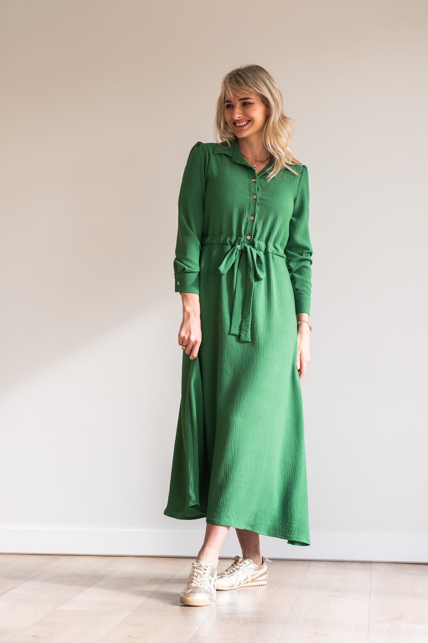 Simplicity Dress - Emerald Green