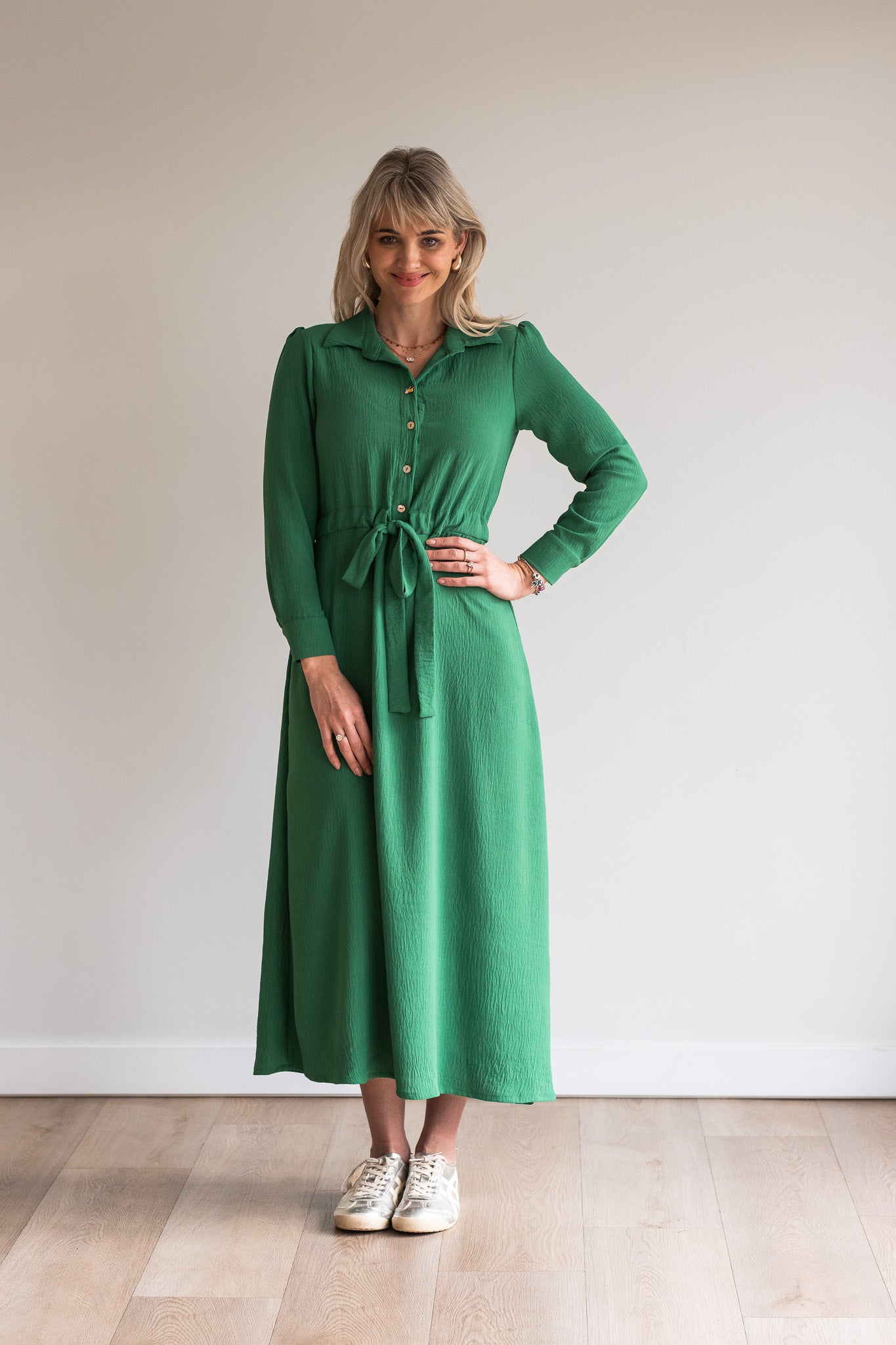 Simplicity Dress - Emerald Green