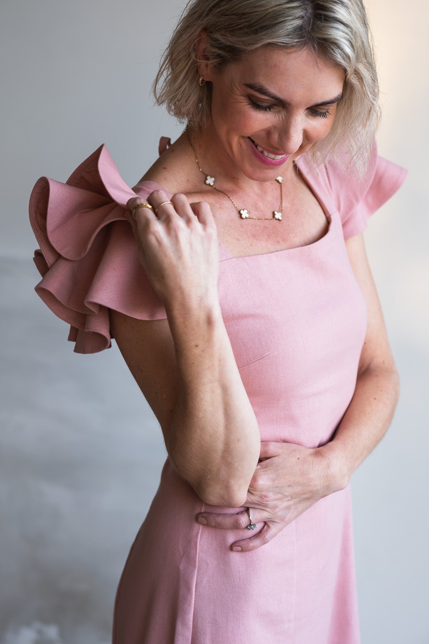 Inspiration Dress - Blushing Pink