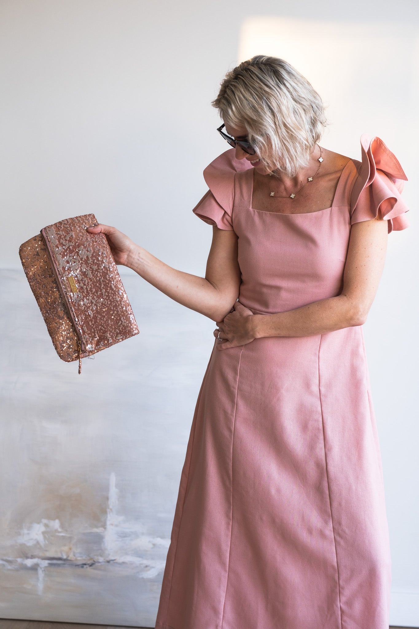 Inspiration Dress - Blushing Pink