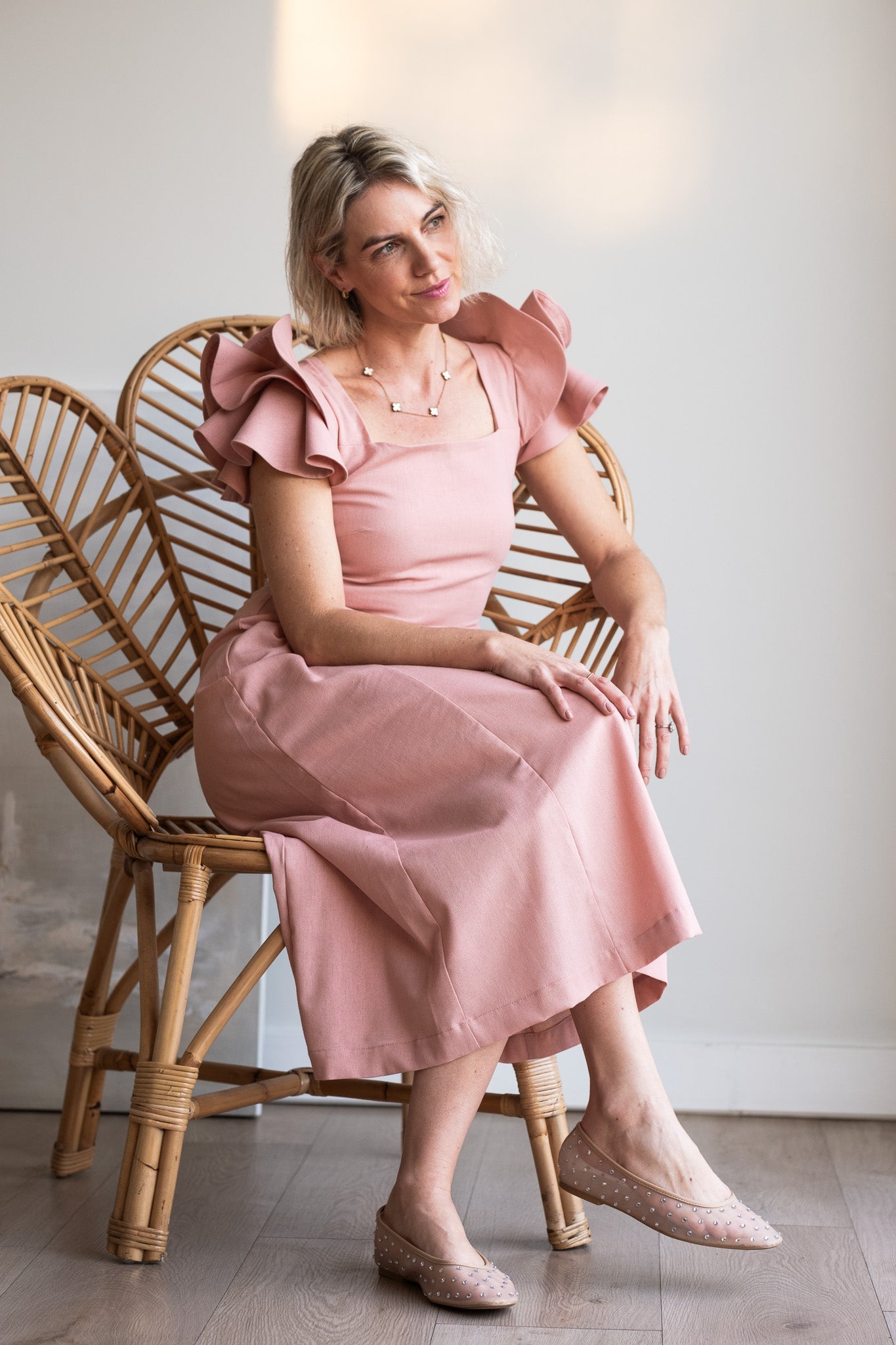 Inspiration Dress - Blushing Pink