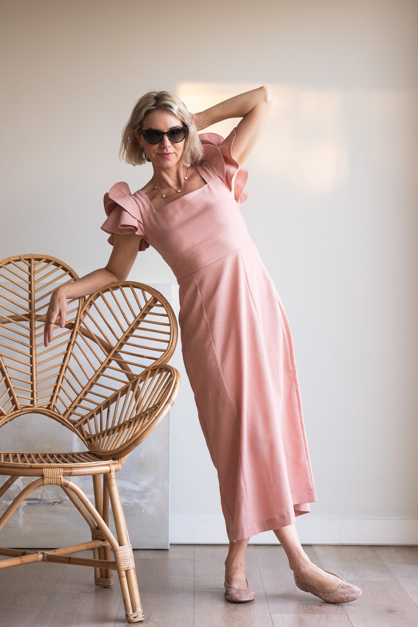 Inspiration Dress - Blushing Pink