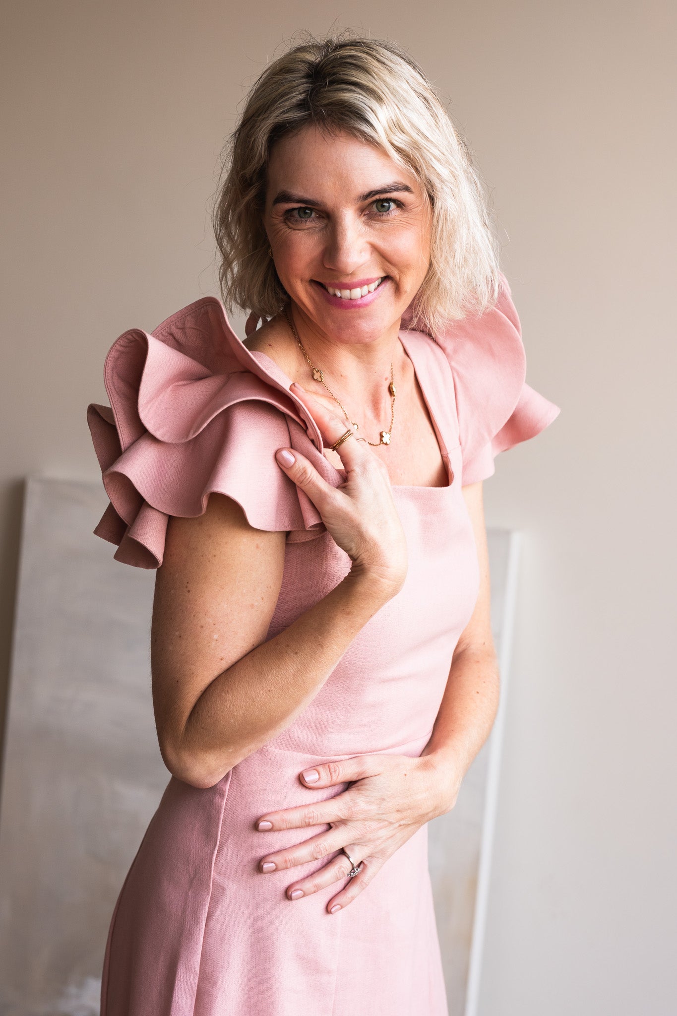 Inspiration Dress - Blushing Pink