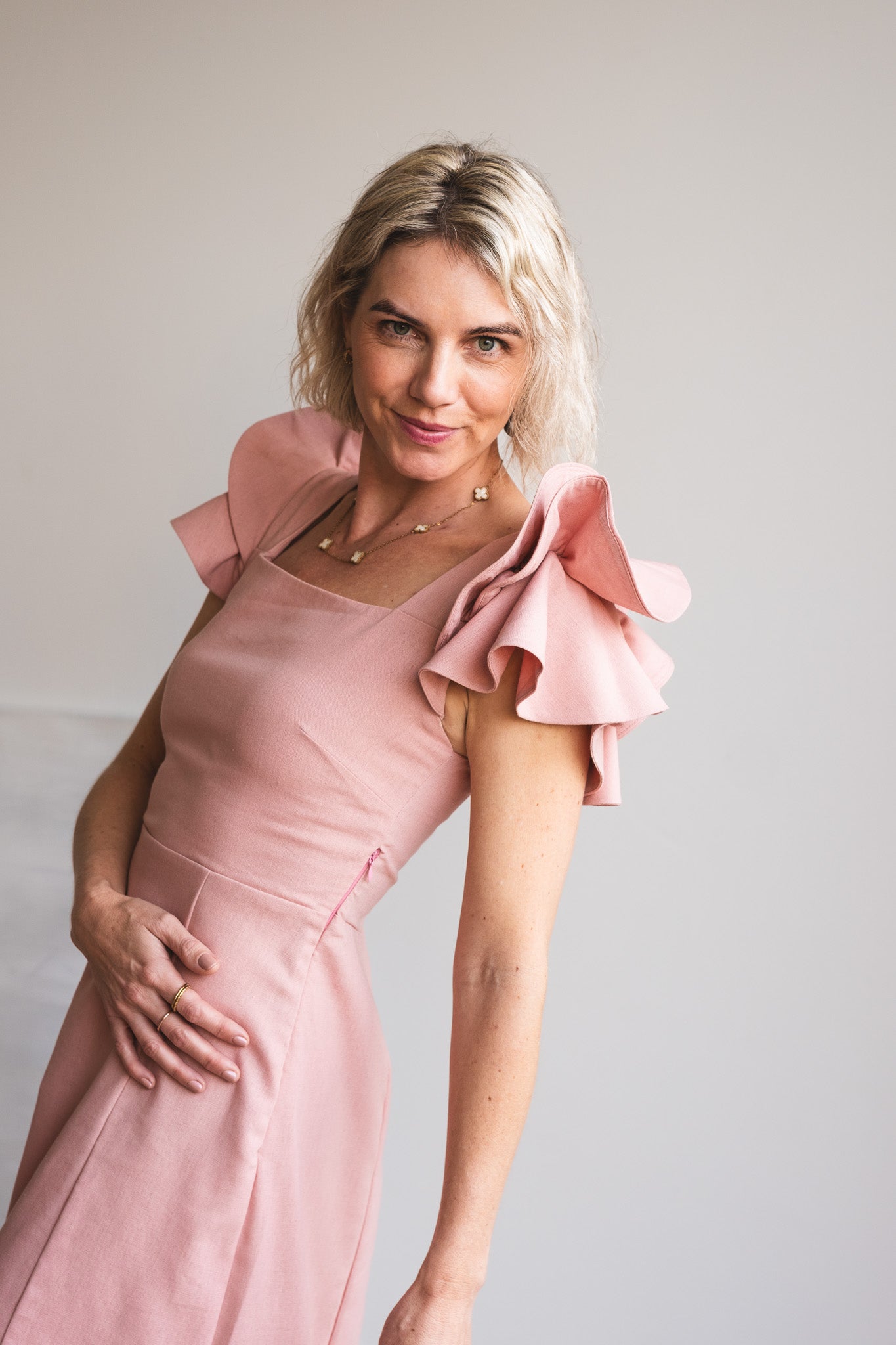 Inspiration Dress - Blushing Pink