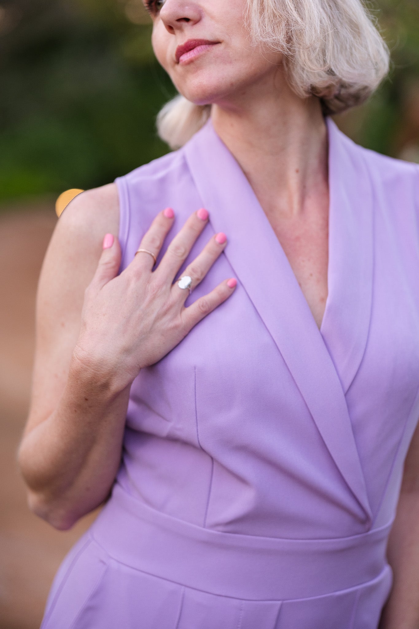 Power Jumpsuit - Lilac