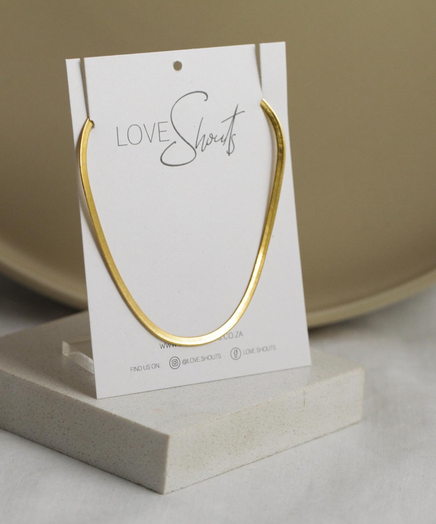 Skinny Snake Chain Necklace