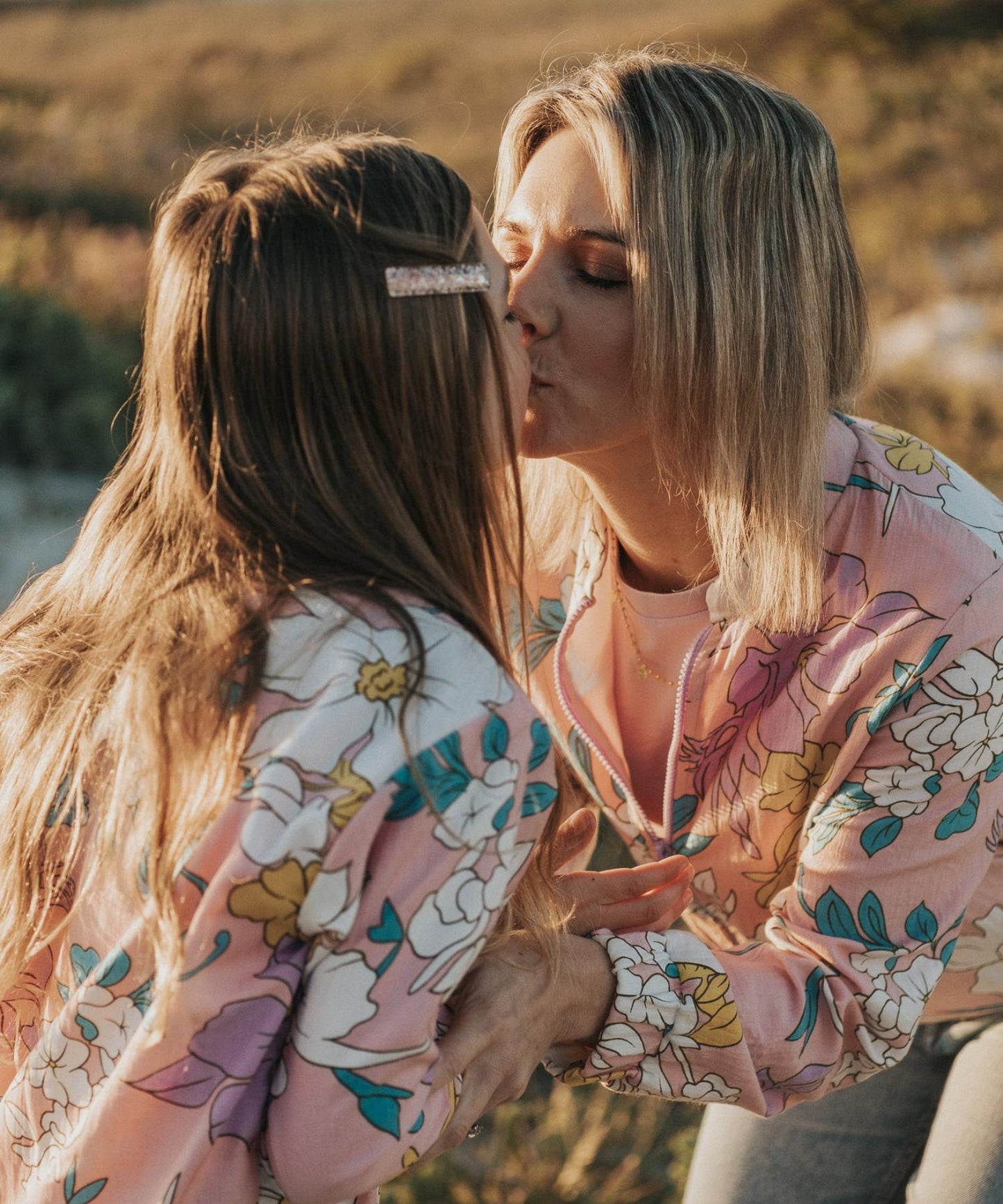 Little Full-of-life Floral Bomber Jacket