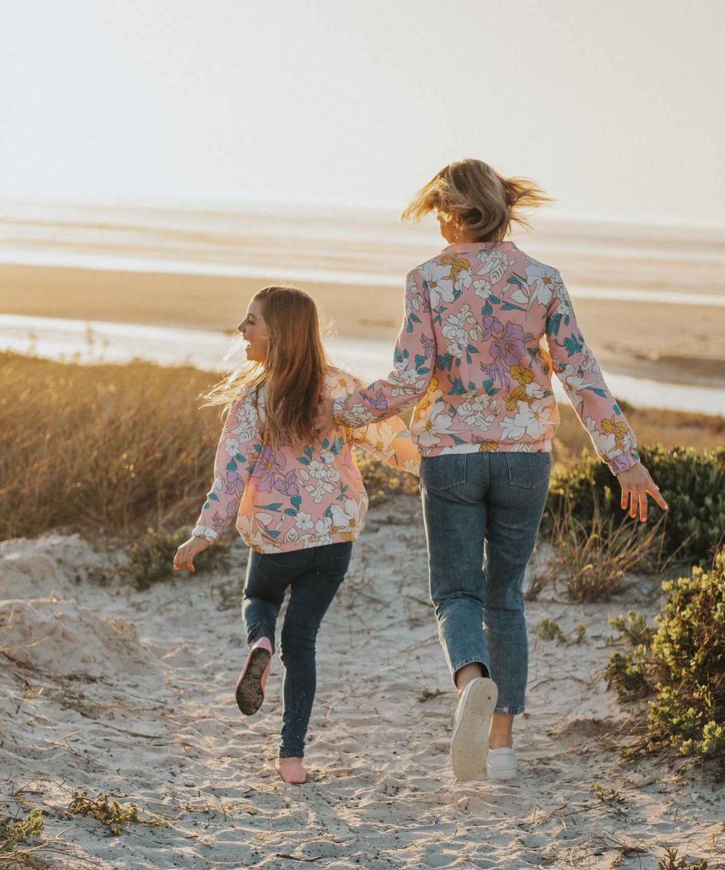 Little Full-of-life Floral Bomber Jacket