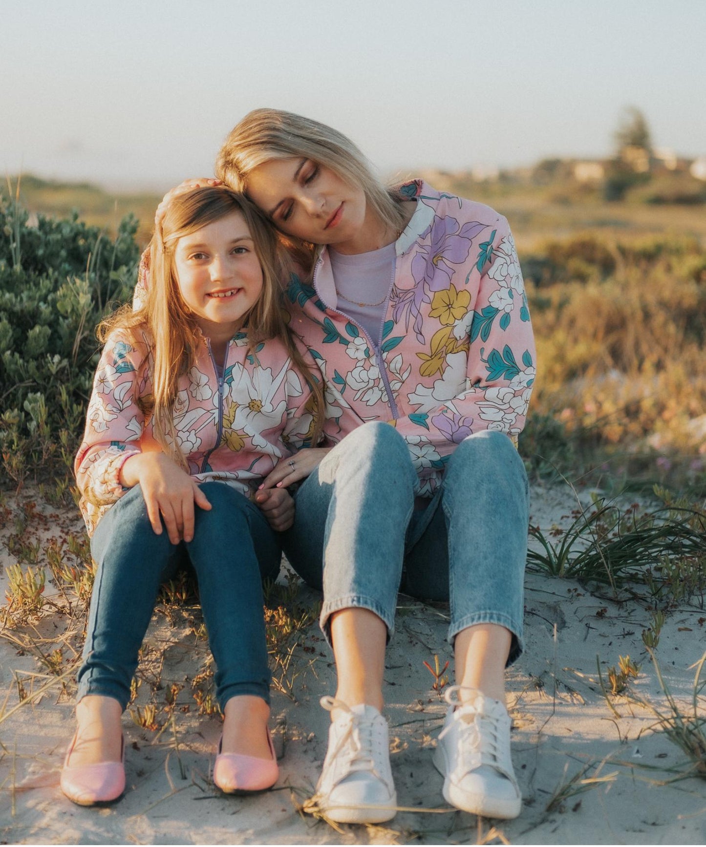 Little Full-of-life Floral Bomber Jacket