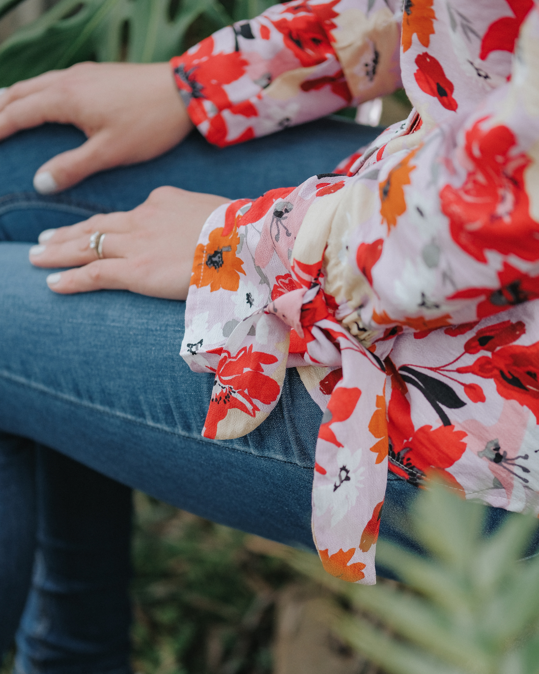 Be Still Floral Blouse