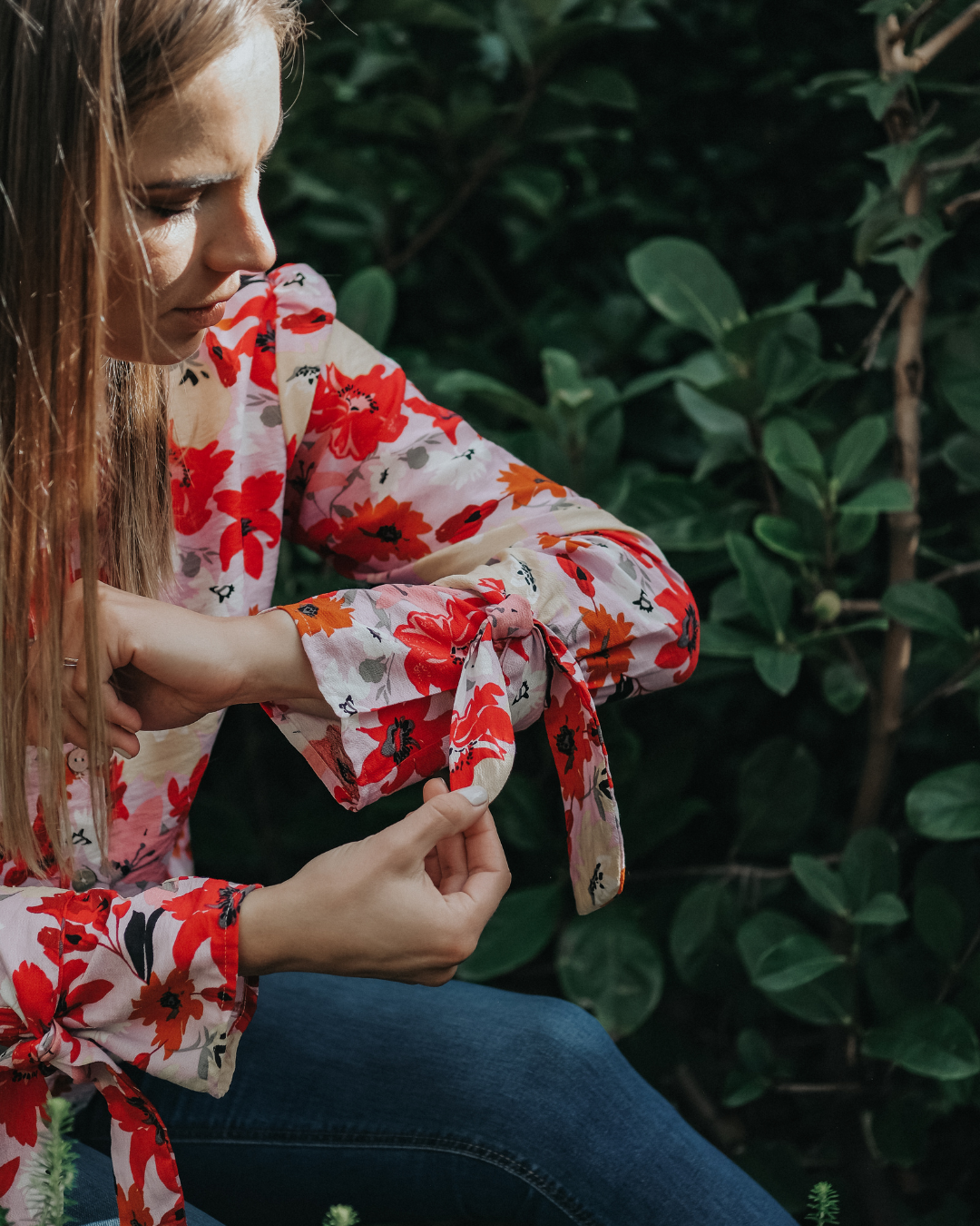 Be Still Floral Blouse